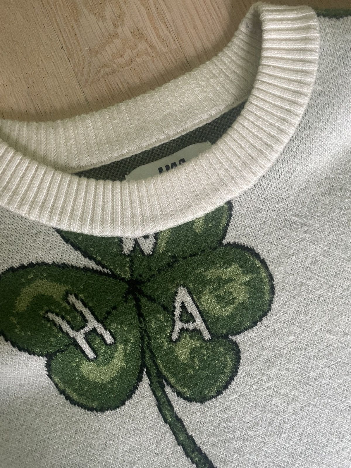Human With Attitude Human With Attitude Shamrock Sweater Size US M / EU 48-50 / 2 - 6 Thumbnail