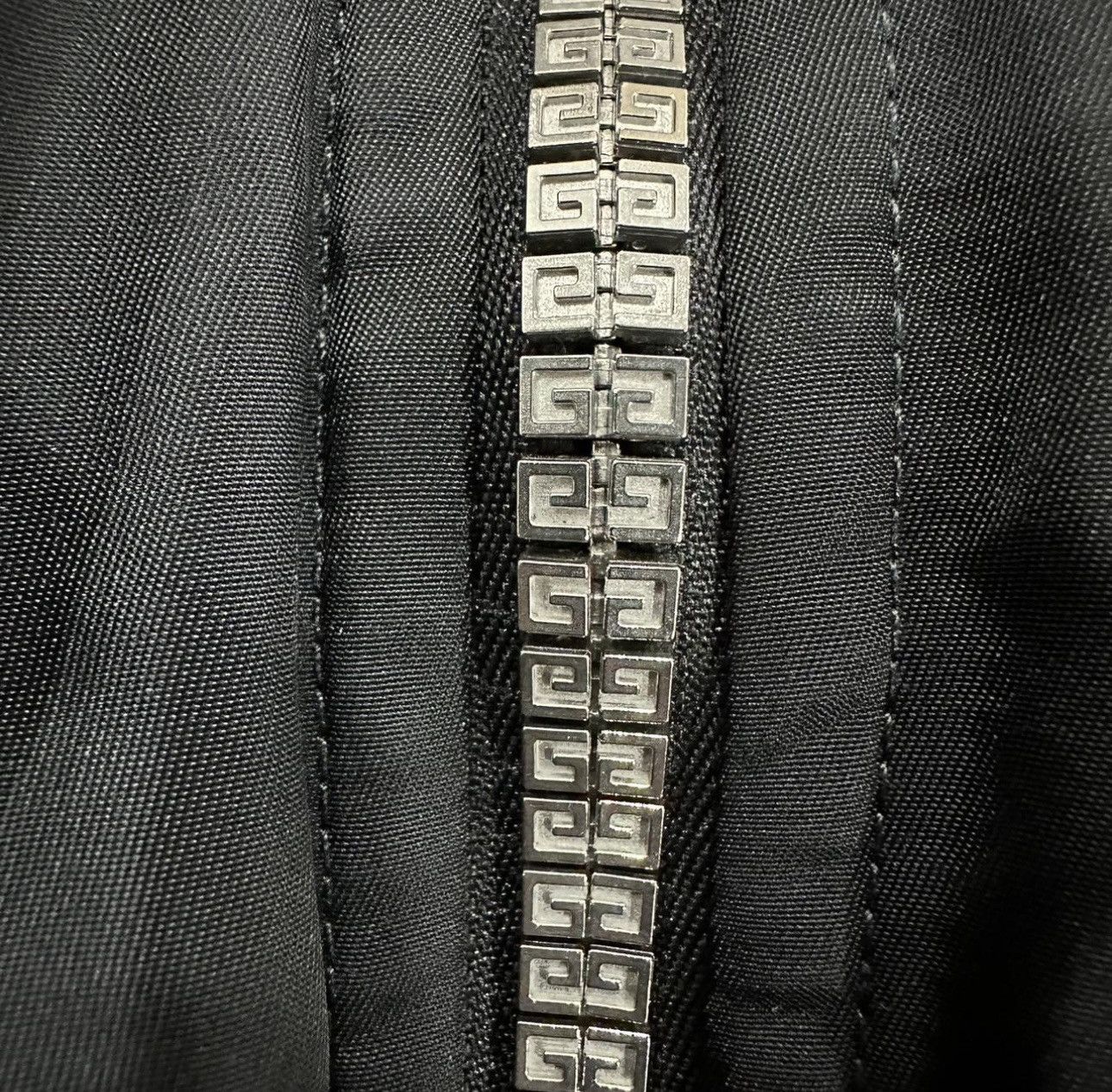 Givenchy Givenchy Black Gathered Bomber Jacket Size US M / EU 48-50 / 2 - 5 Thumbnail