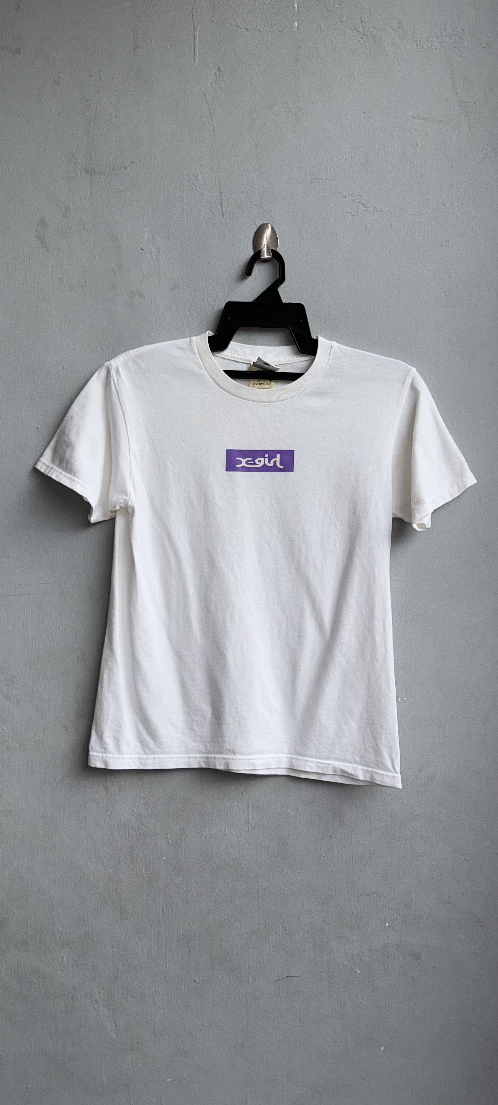 X-Girl X-girl Centre Box Logo Tee Size S / US 4 / IT 40 - 1 Thumbnail