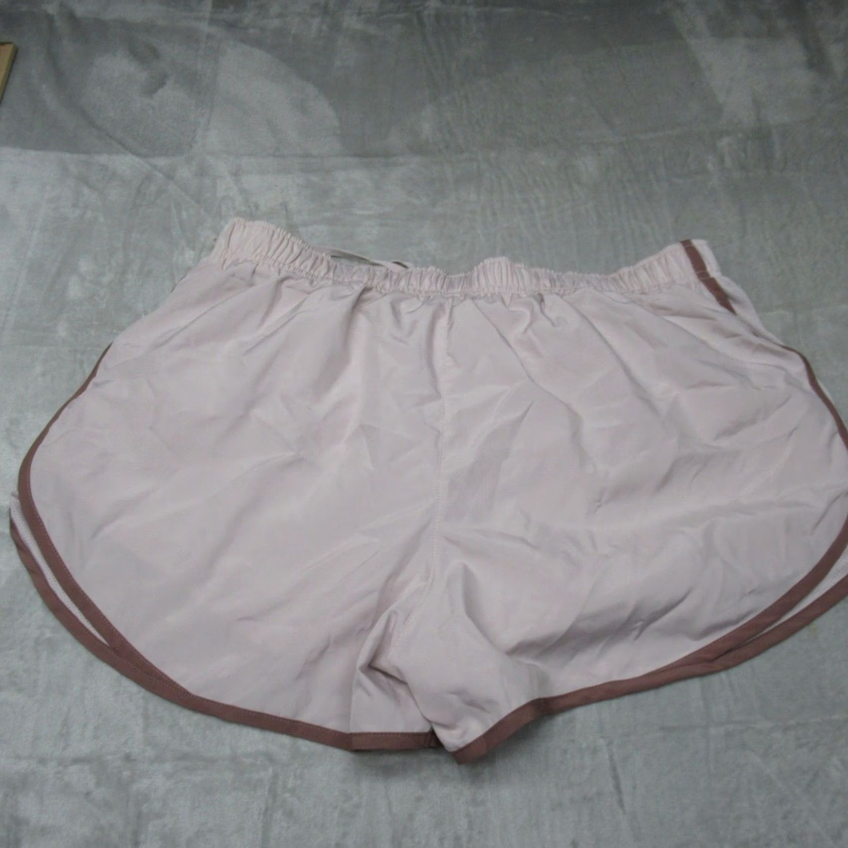 Nike Nike Shorts Womens XL Pink Dri-FIT Tempo Brief-Lined Running Active Size 40" / US 18 - 2 Thumbnail