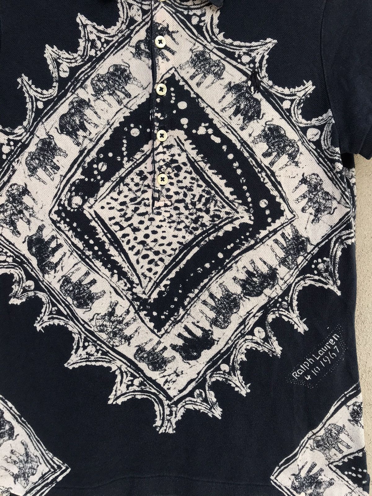 Polo Ralph Lauren × Ralph Lauren × Vintage Vintage the skinny polo ralph laurent rare printed Size M / US 6-8 / IT 42-44 - 2 Thumbnail