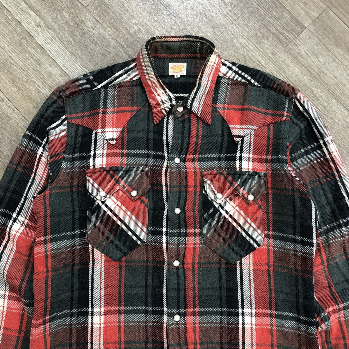 Sugar Cane Vintage Sugar Cane Toyo Enterprise Plaid Western Shirt Size US M / EU 48-50 / 2 - 3 Thumbnail
