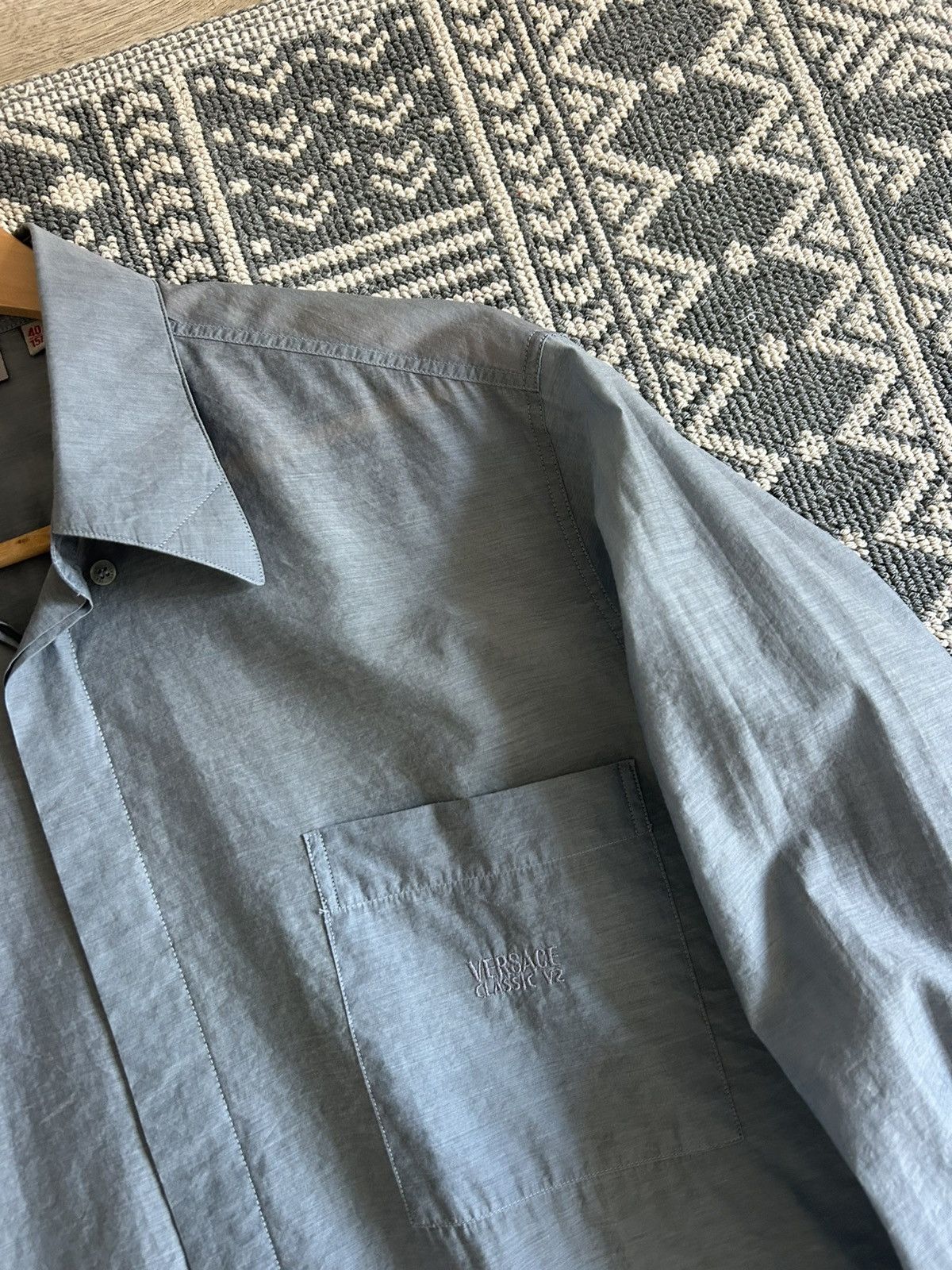 Versace Versace Classic V2 man's shirt with Logo size 40 Size US M / EU 48-50 / 2 - 2 Thumbnail
