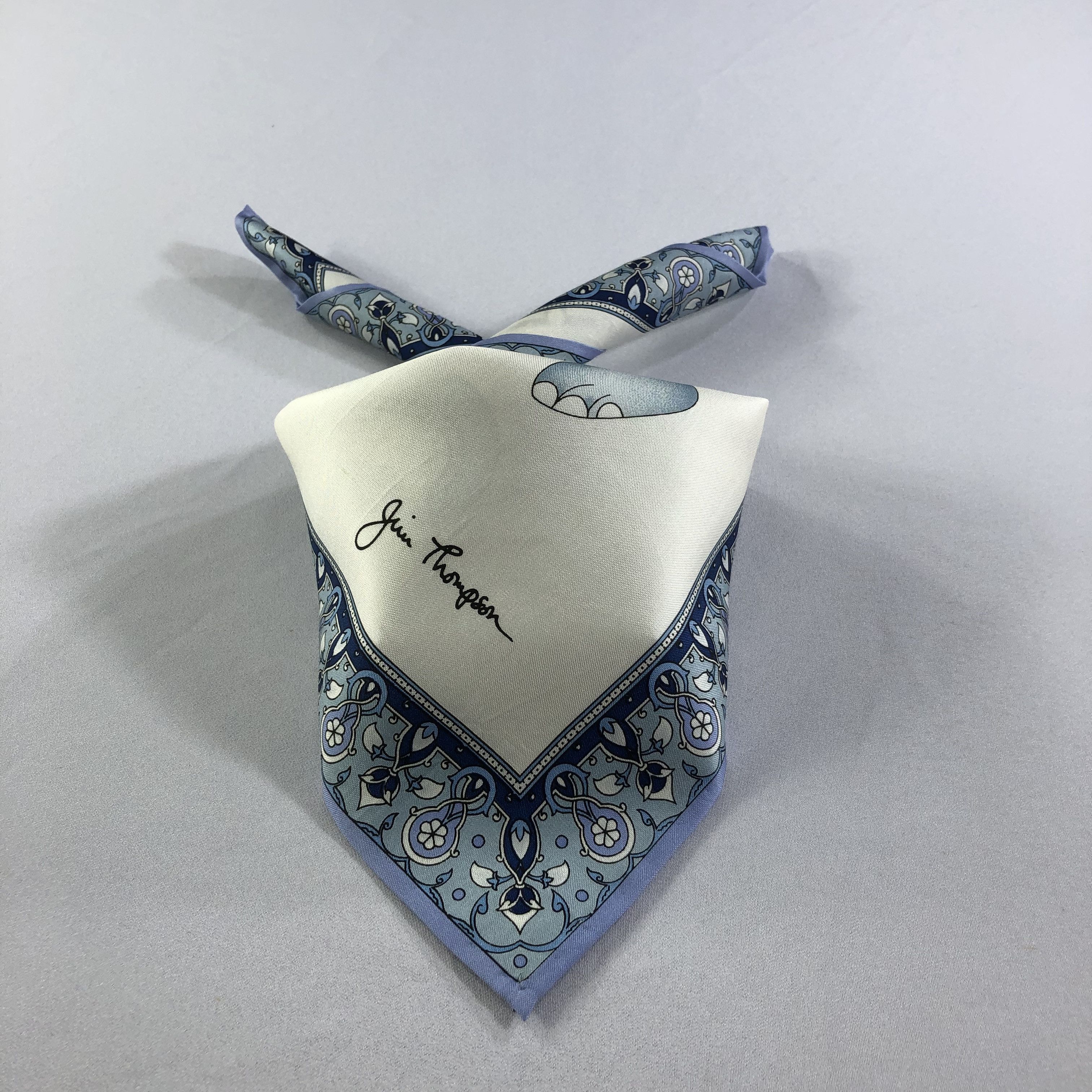 Jim Thompson Jim Thompson Handkerchief Neckerchief Bandana H1822 Size ONE SIZE - 1 Thumbnail