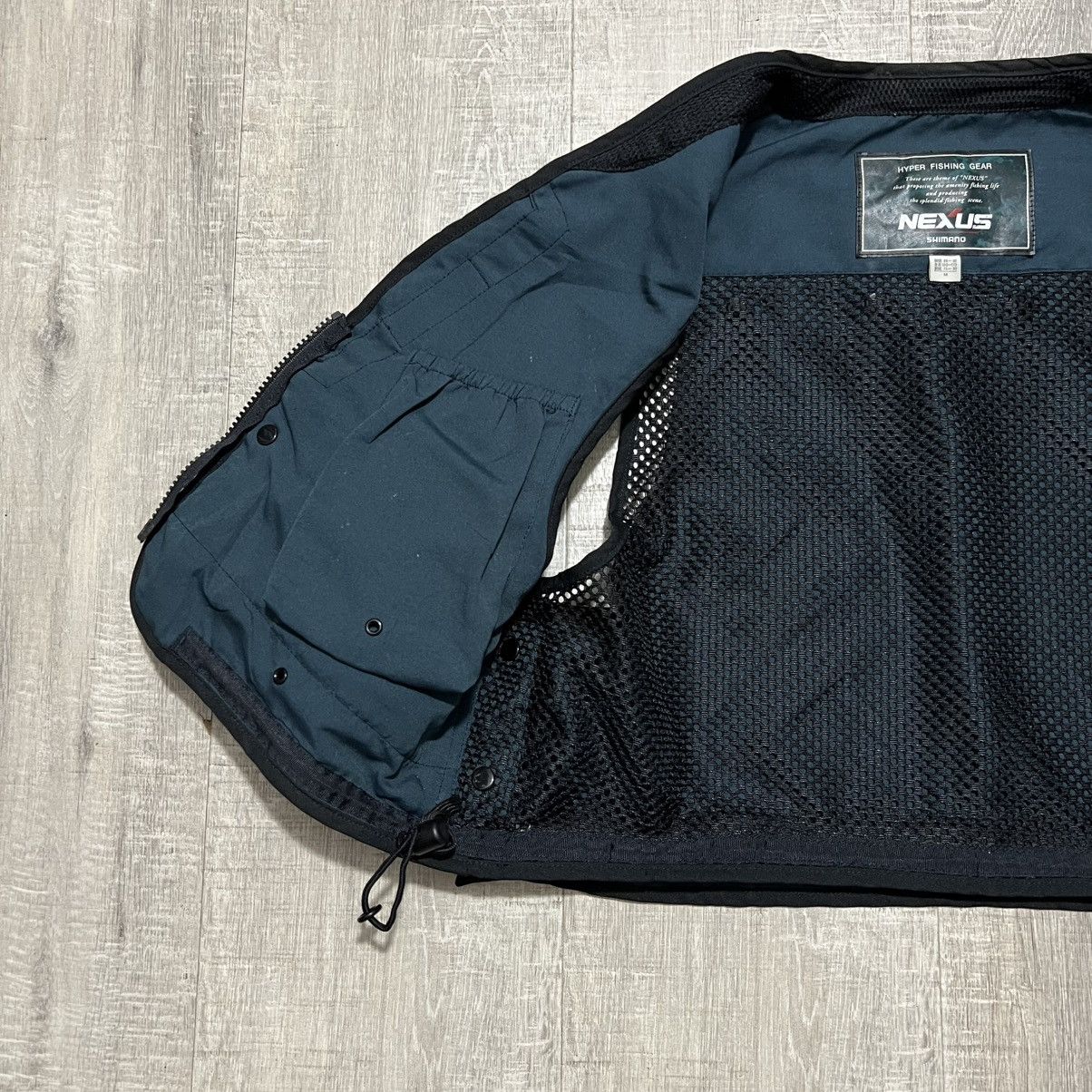 Japanese Brand × Vintage Vintage shimano fishing gear nexus vest Size US M / EU 48-50 / 2 - 10 Thumbnail