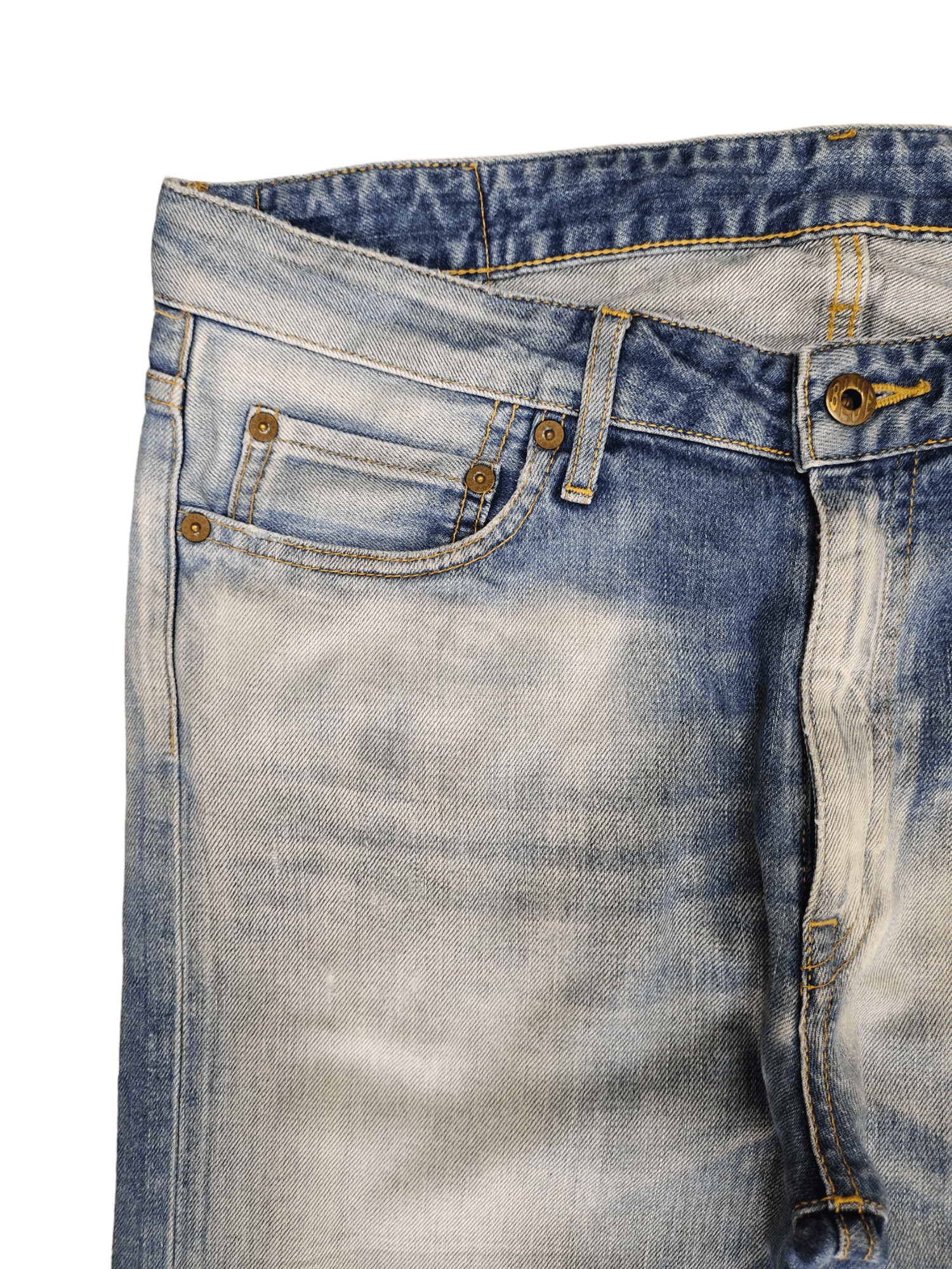 Japan Blue Japan Blue 'Long Beach' Denim Pants Straight Tight Size US 32 / EU 48 - 4 Thumbnail