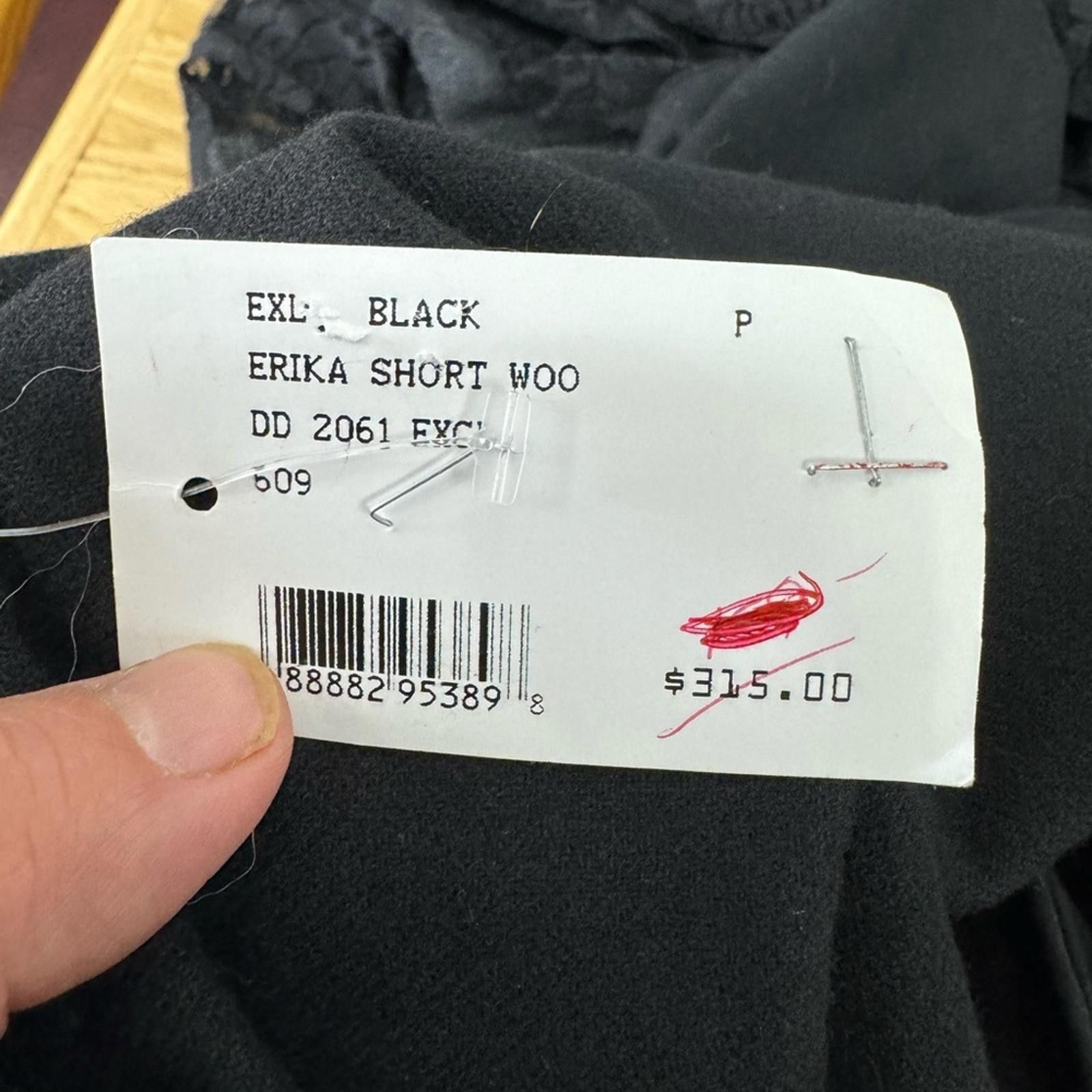 Designer Intermix Erika Wool Blend Ruffle Wrap Skirt NWT 2 Size 24" / US 00 / IT 34 - 12 Thumbnail