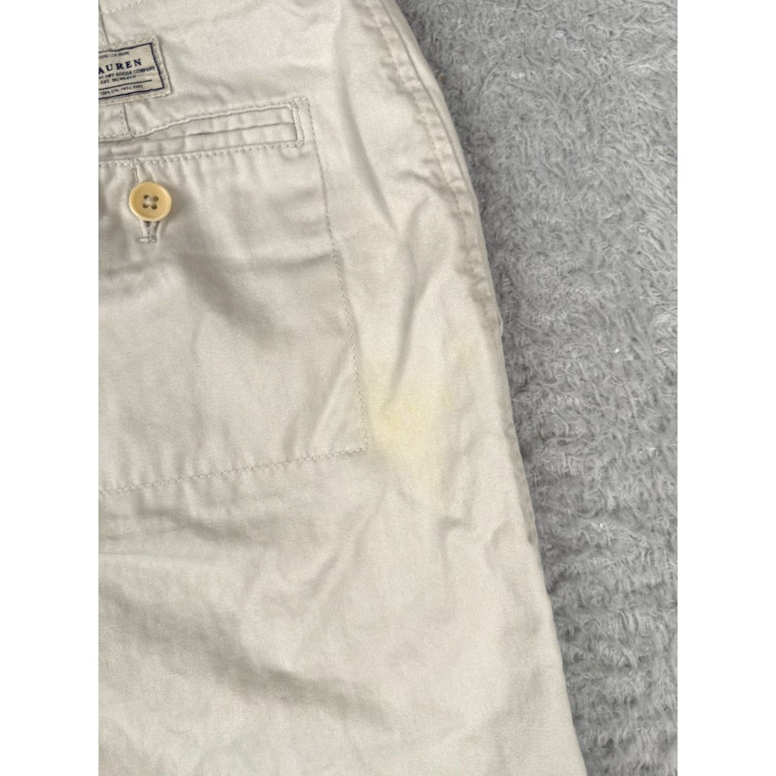 Ralph Lauren Lauren Ralph Lauren Shorts Women 8 Beige 100% Cotton Twill High Rise Hiking Outdoor Women Size 30" / US 8 / IT 44 - 2 Thumbnail