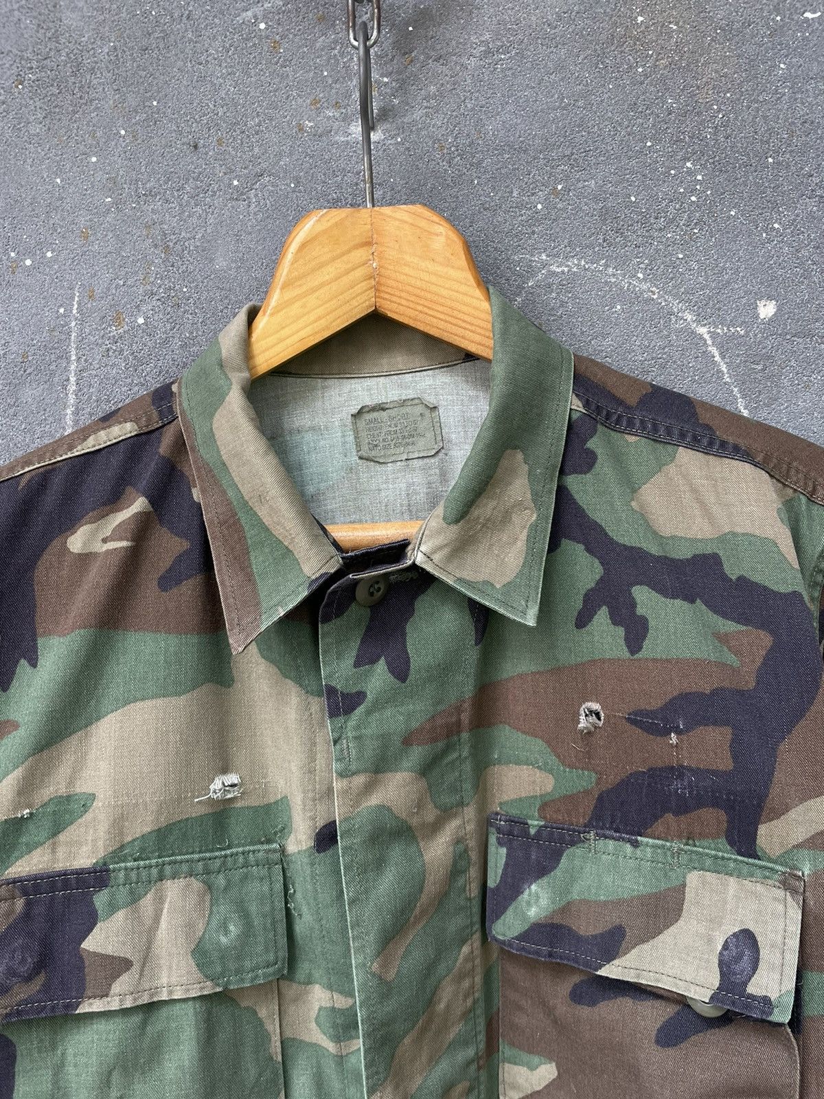 Vintage Vintage US Army 90’s Military Jacket Woodland Camo RARE Size US M / EU 48-50 / 2 - 10 Thumbnail