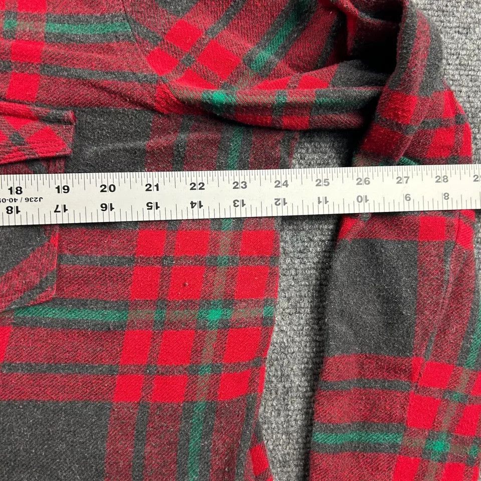 Other Natural Reflections Flannel Shirt Womens 2X Plaid Red Size ONE SIZE - 4 Thumbnail