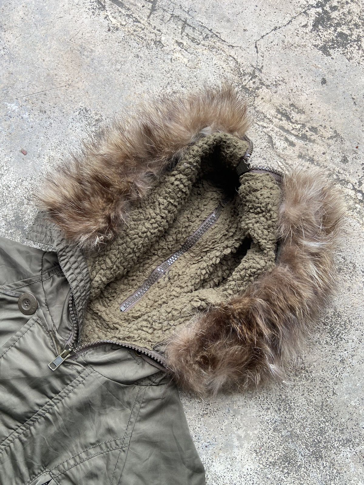 GOA Archive G.O.A Military N2B Snorkel Parka Fur Cargo Jacket Size US M / EU 48-50 / 2 - 7 Thumbnail