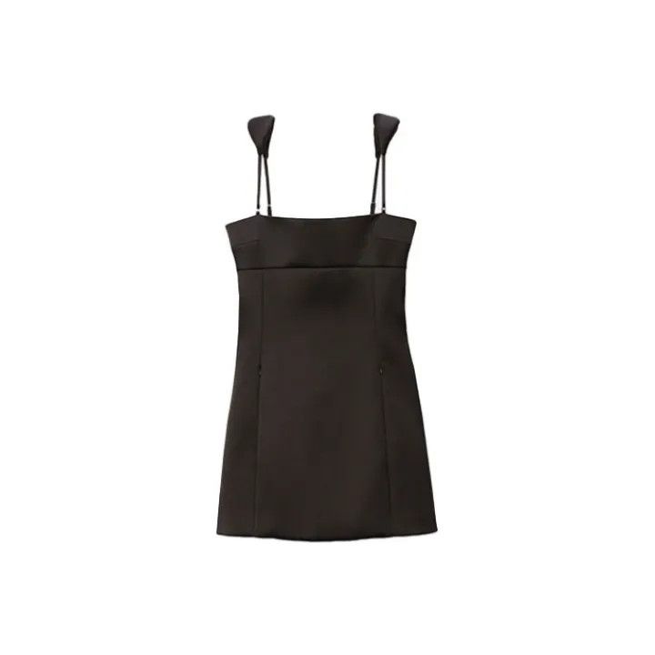 Alexander Wang Alexander Wang Black A-Line Sleeveless Dress 0079 Size XS / US 0-2 / IT 36-38 - 1 Thumbnail