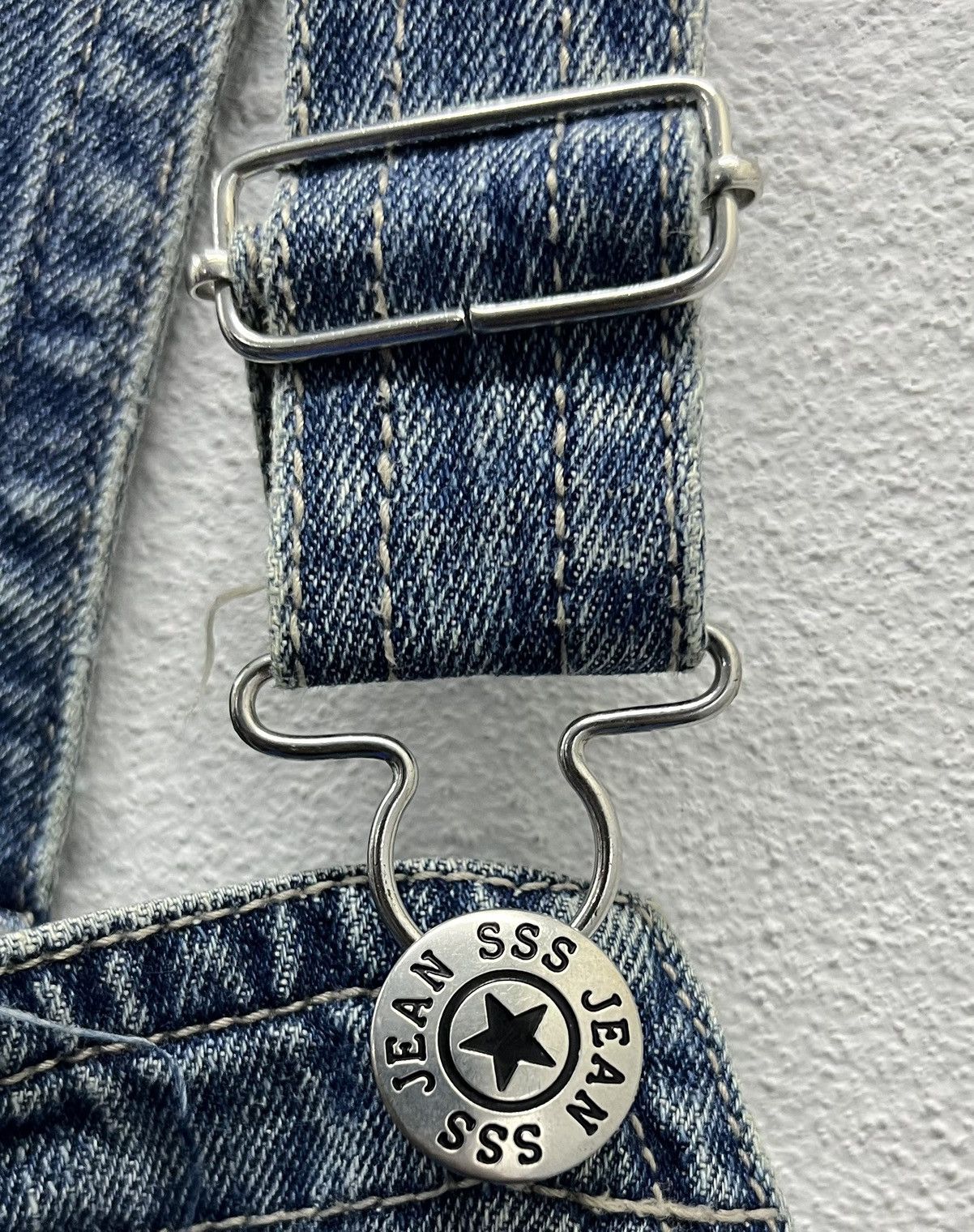 Japanese Brand × Vintage Vintage Y2K Style Japanese Denim Overalls by H.C.M.II Size L Size US 36 / EU 52 - 5 Thumbnail