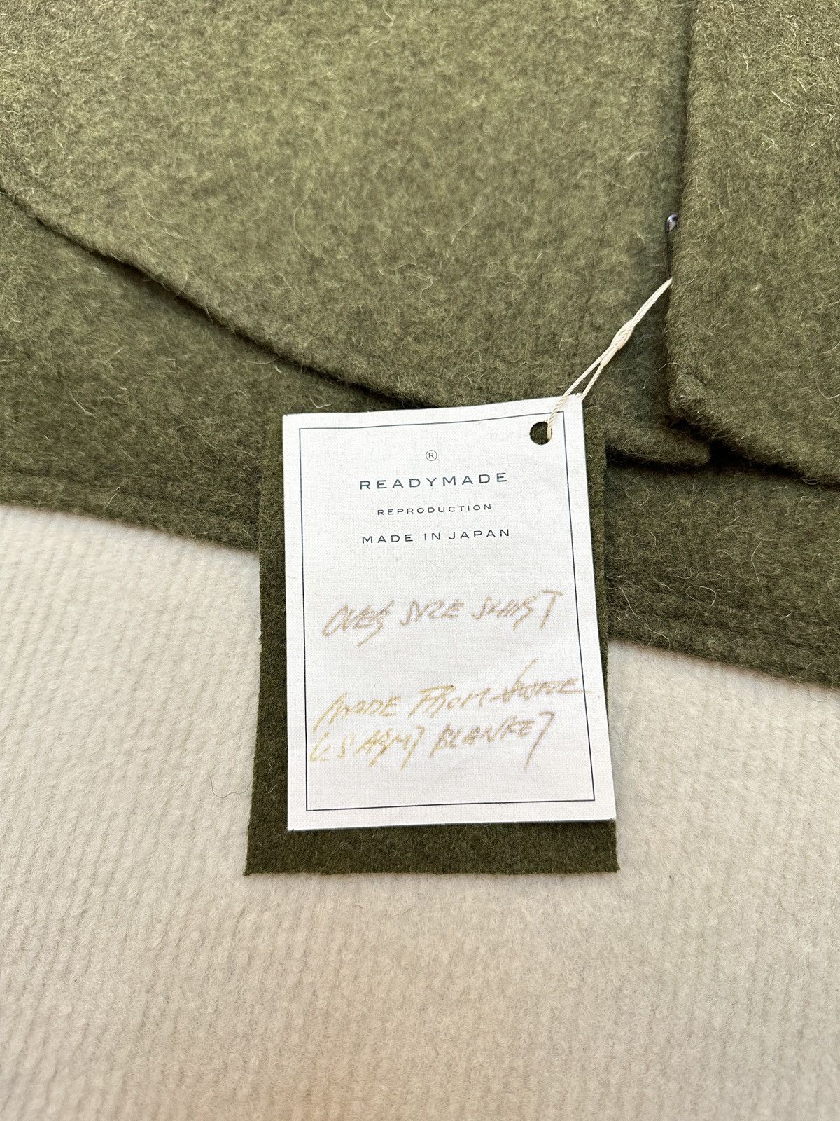 READYMADE × Saint Michael Readymade Wool Military Blanket Shirt Size US L / EU 52-54 / 3 - 8 Thumbnail