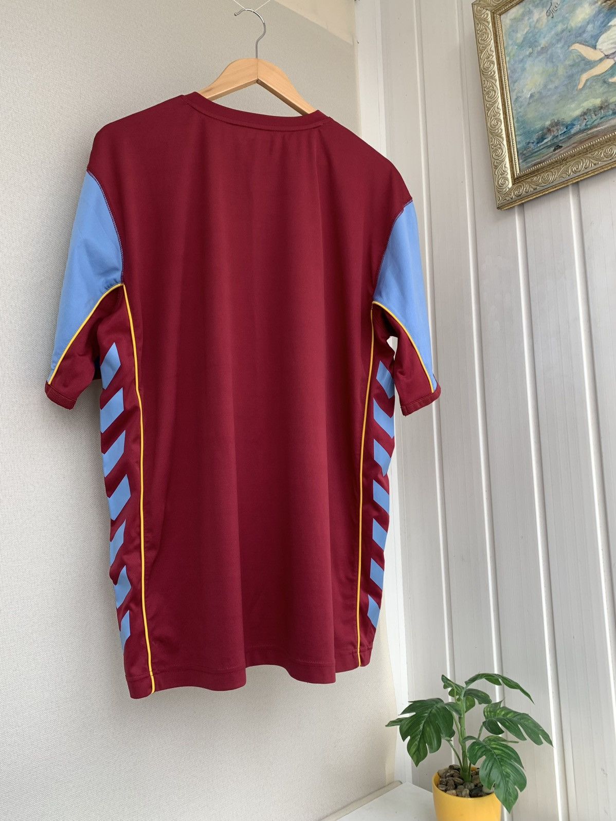 Hummel Hummel ASTON VILLA FC 2005-2006 Vintage Home Shirt Size XL Size US XL / EU 56 / 4 - 6 Thumbnail