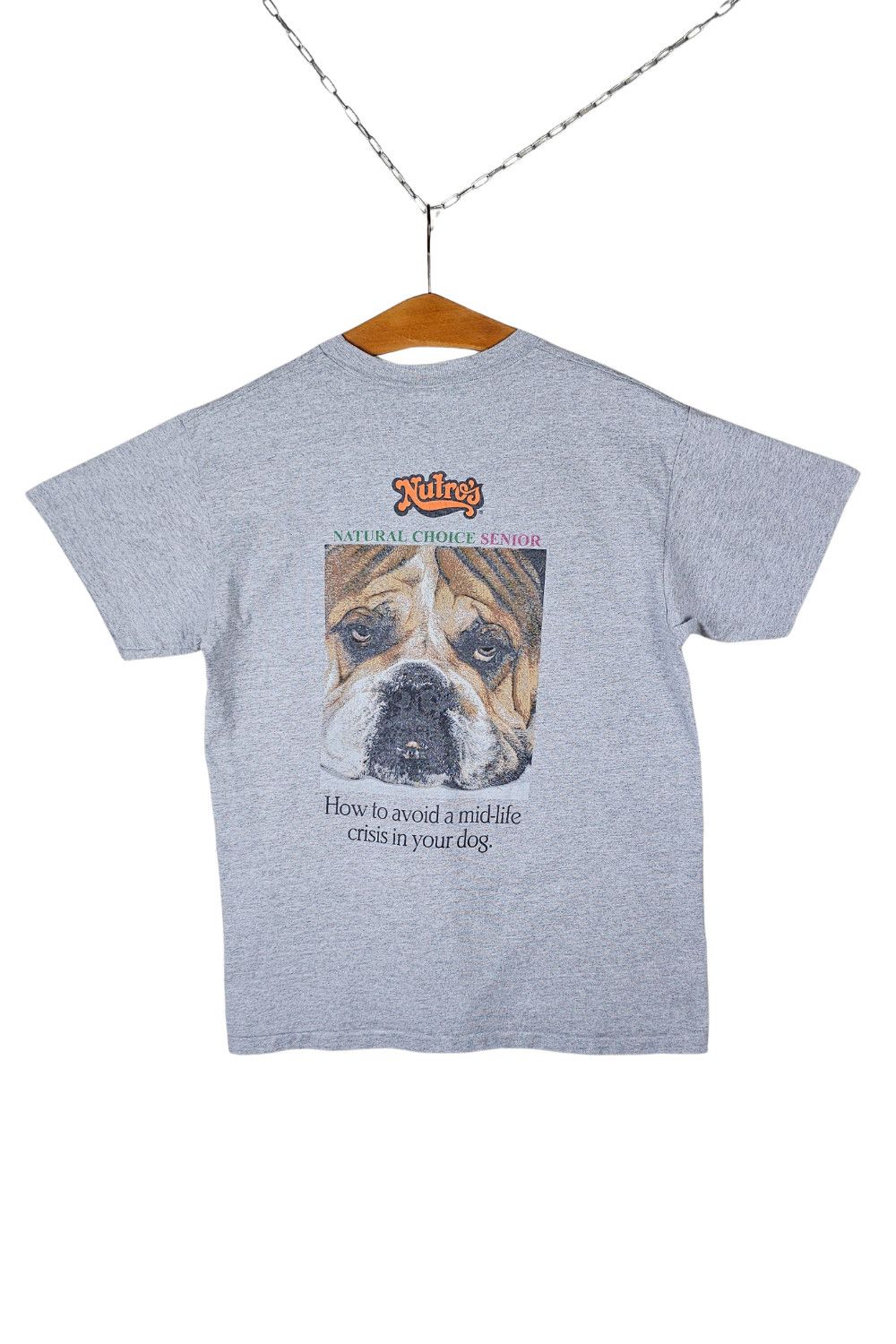 Anvil 1990s Nutro “How to Avoid a Mid-Life Crisis in Your Dog” Size US L / EU 52-54 / 3 - 1 Thumbnail