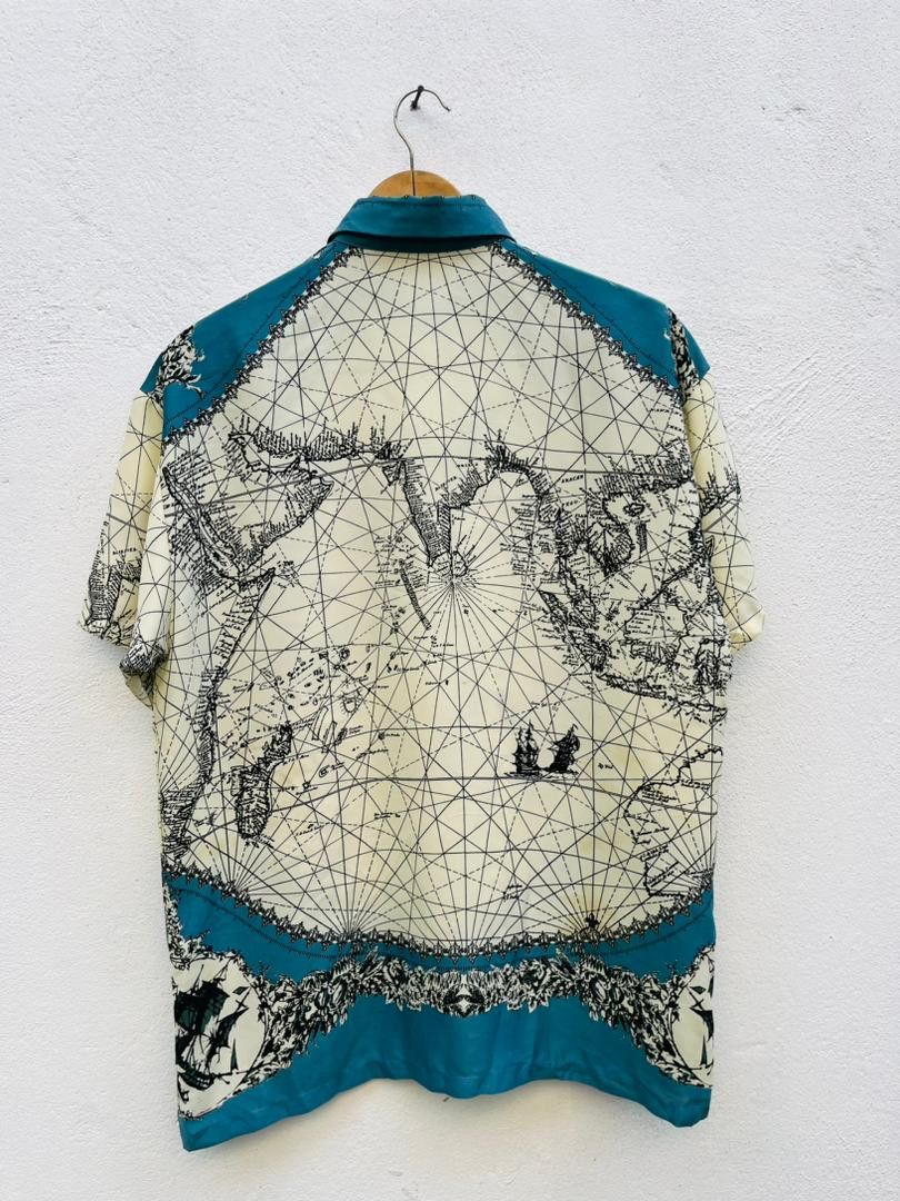 Japanese Brand Vintage Lautreamont Map Italian Designer Fashion Style Size US M / EU 48-50 / 2 - 2 Thumbnail