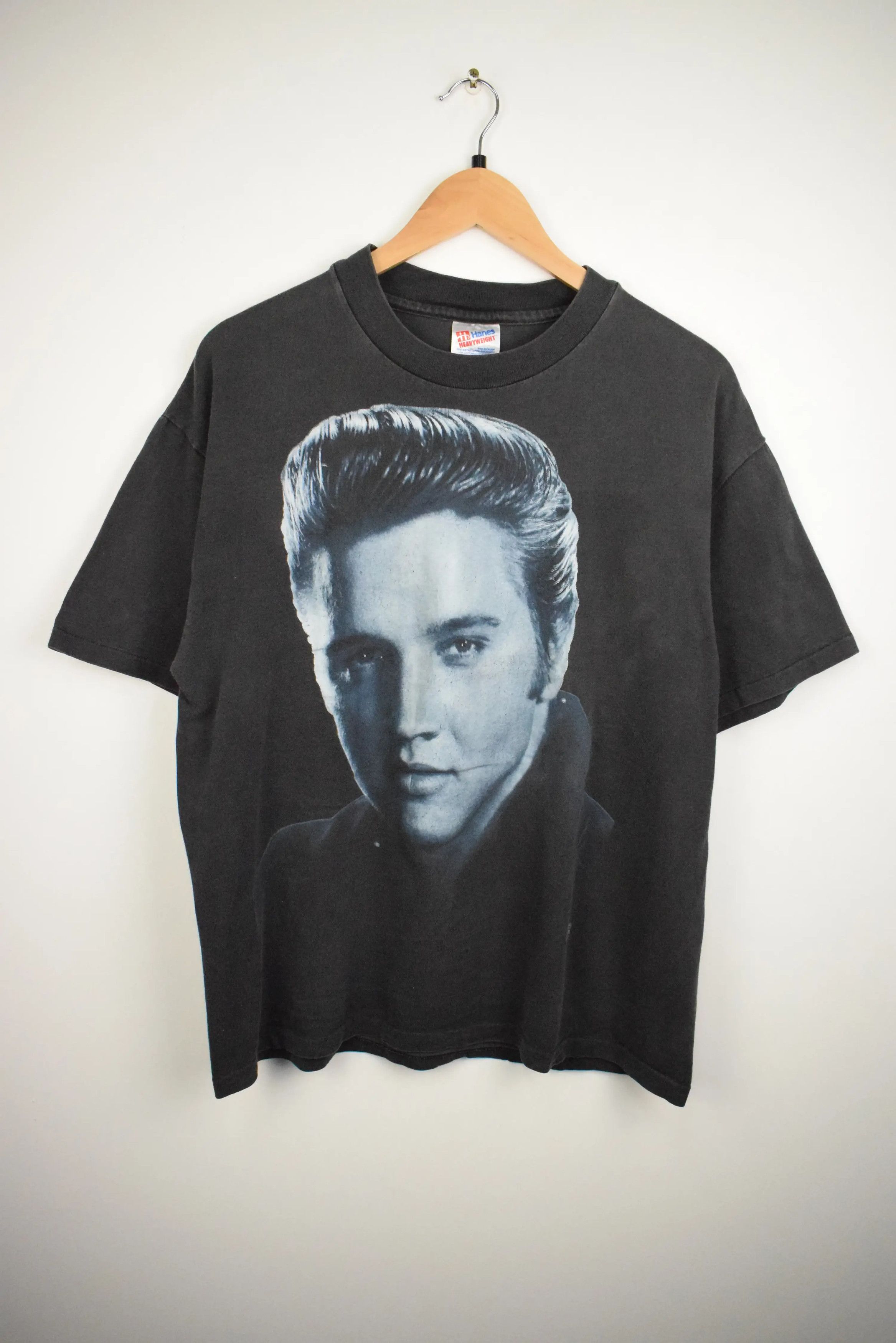 Hanes Vintage 1994 Elvis Presley Graphic T-Shirt (L) Size US L / EU 52-54 / 3 - 2 Thumbnail