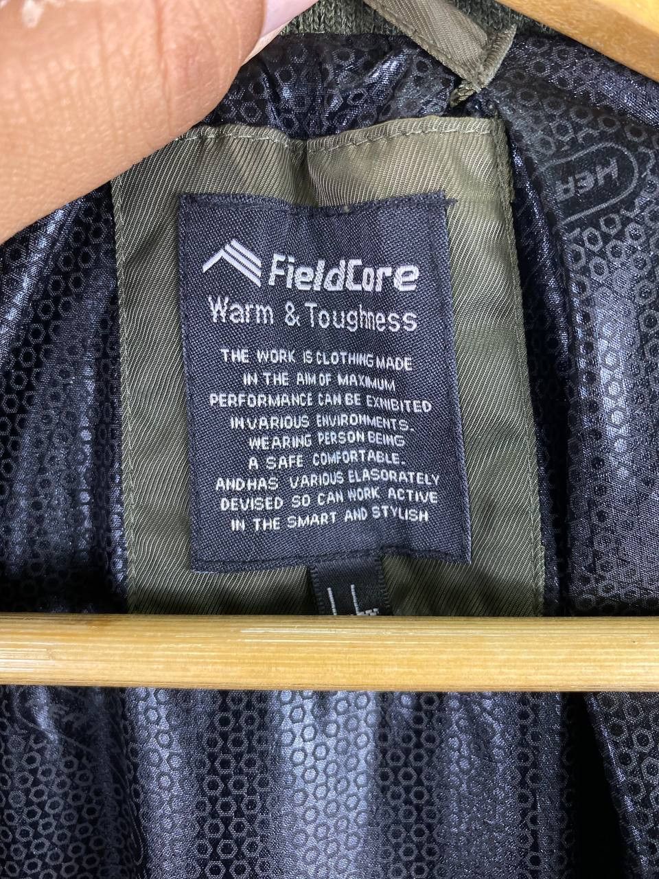Japanese Brand fieldcore japanese brands bomber jacket heat assist lining Size US XL / EU 56 / 4 - 7 Thumbnail