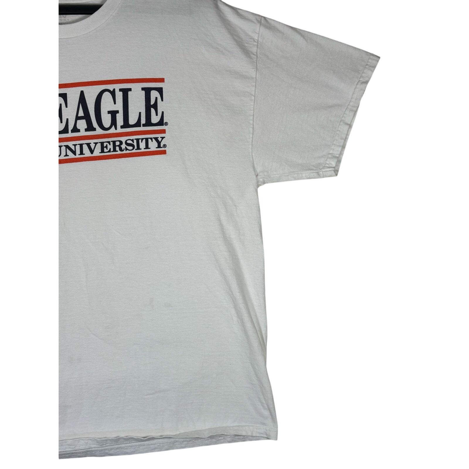 The Unbranded Brand Auburn University War Eagle T-Shirt 2XL White Oversized Size US XXL / EU 58 / 5 - 6 Thumbnail