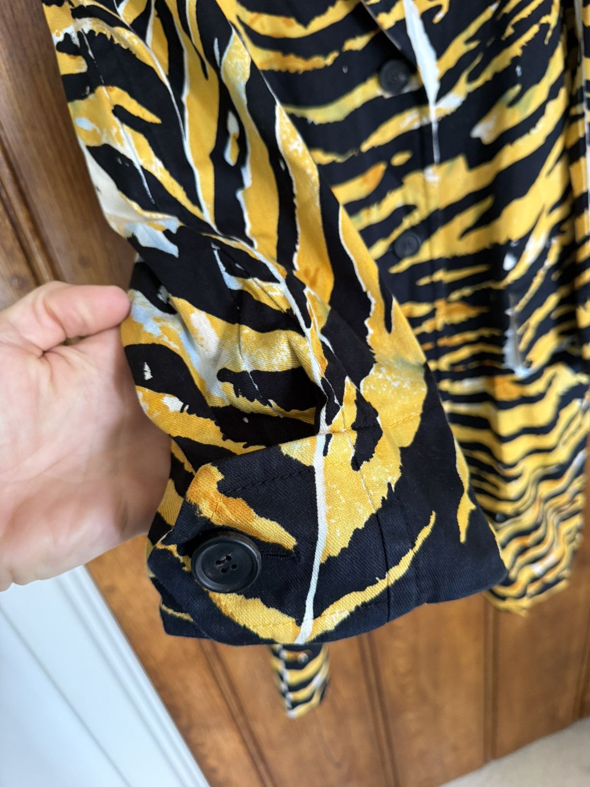 Prada SS18 Prada come on in tiger coat Archive grail coat jacket Size US S / EU 44-46 / 1 - 12 Thumbnail