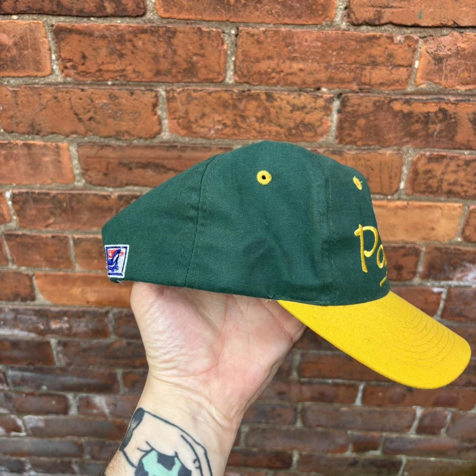 Other vintage Green Bay packers the game SnapBack hat 90s Size ONE SIZE - 4 Thumbnail
