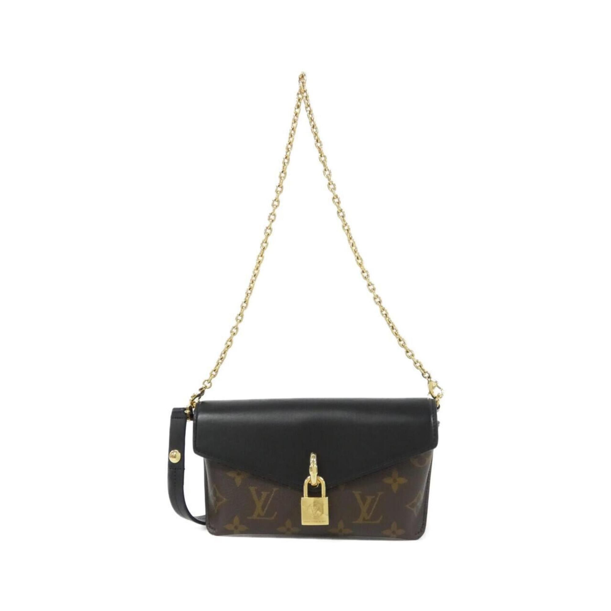 Louis Vuitton Monogram Padlock On-Strap Shoulder Bag M80559