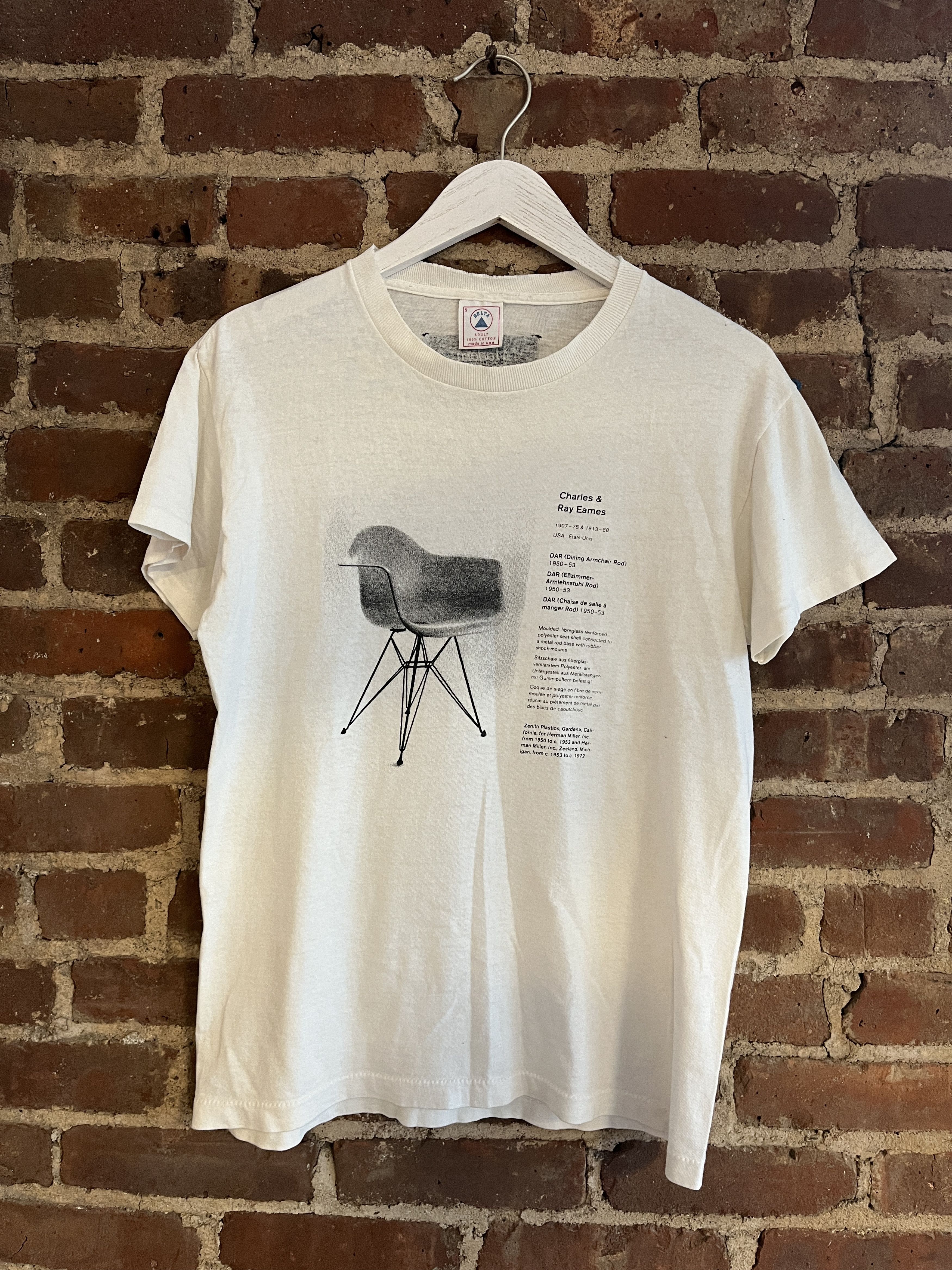 Vintage 1990s Eames Chair T-Shirt | Grailed