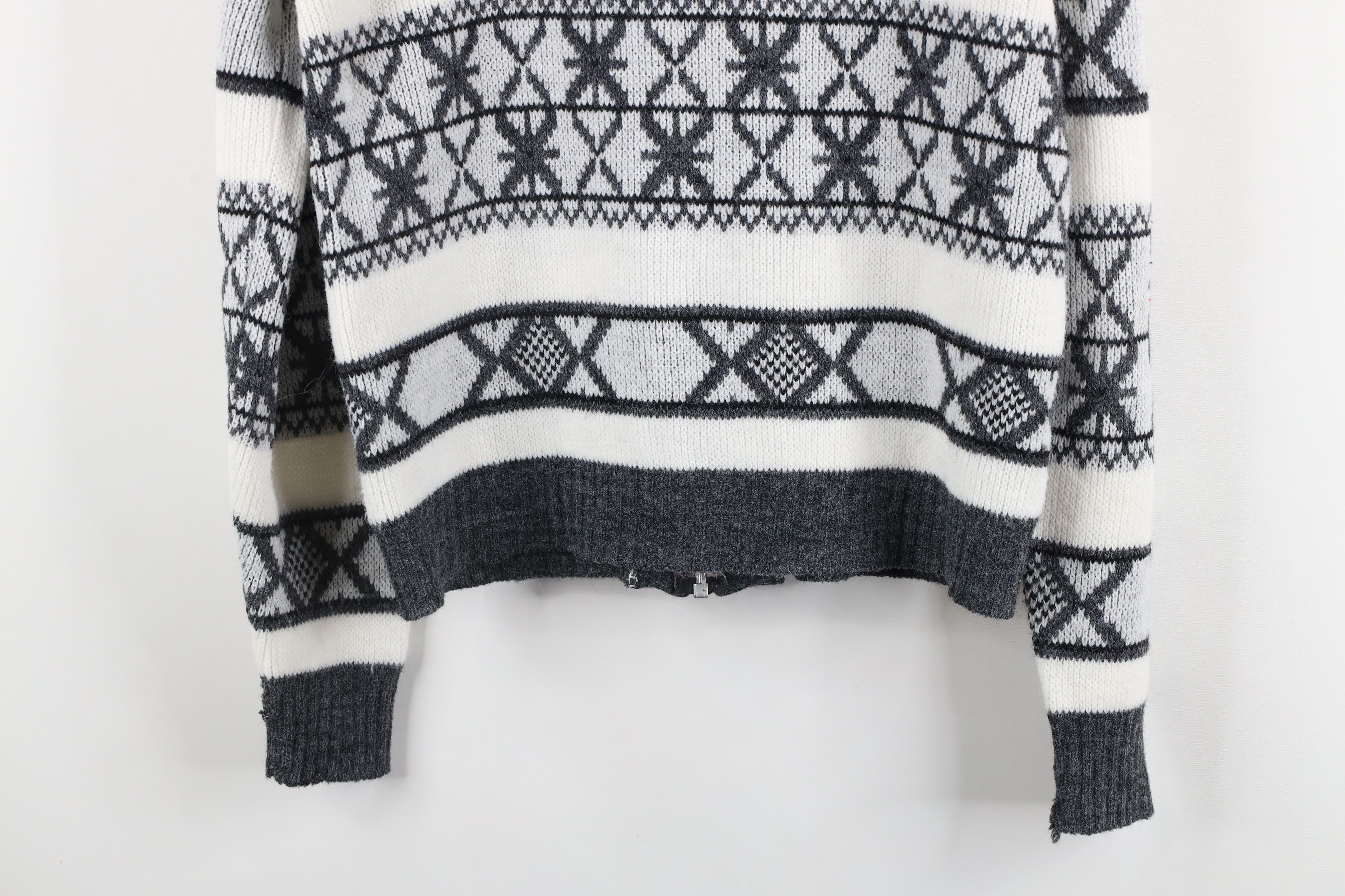 Vintage Vintage 50s Streetwear Knit Full Zip Cardigan Sweater USA Size US S / EU 44-46 / 1 - 11 Thumbnail