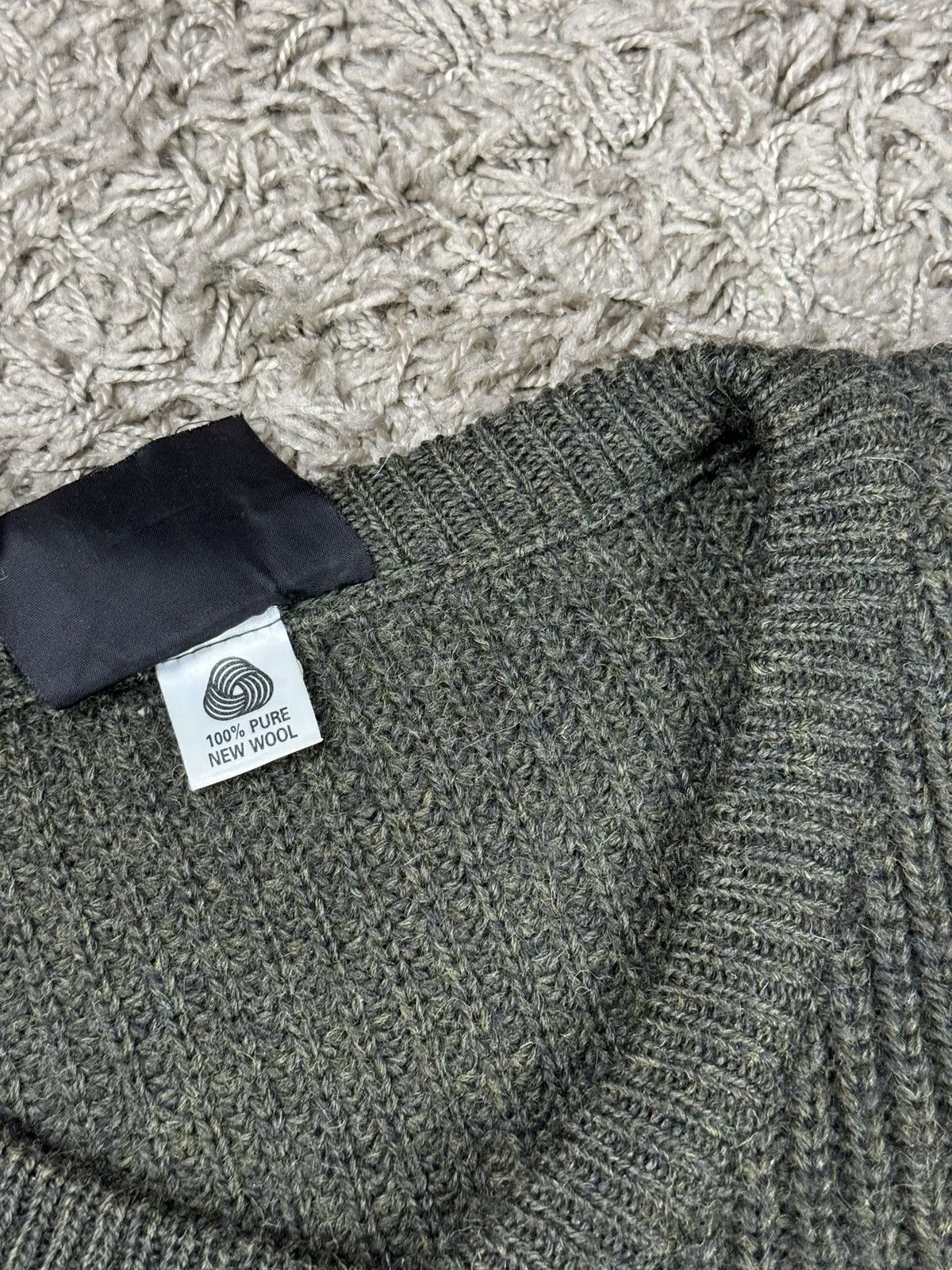 Barbour Vintage wool sweater Barbour England original outdoors item Size US XL / EU 56 / 4 - 3 Thumbnail