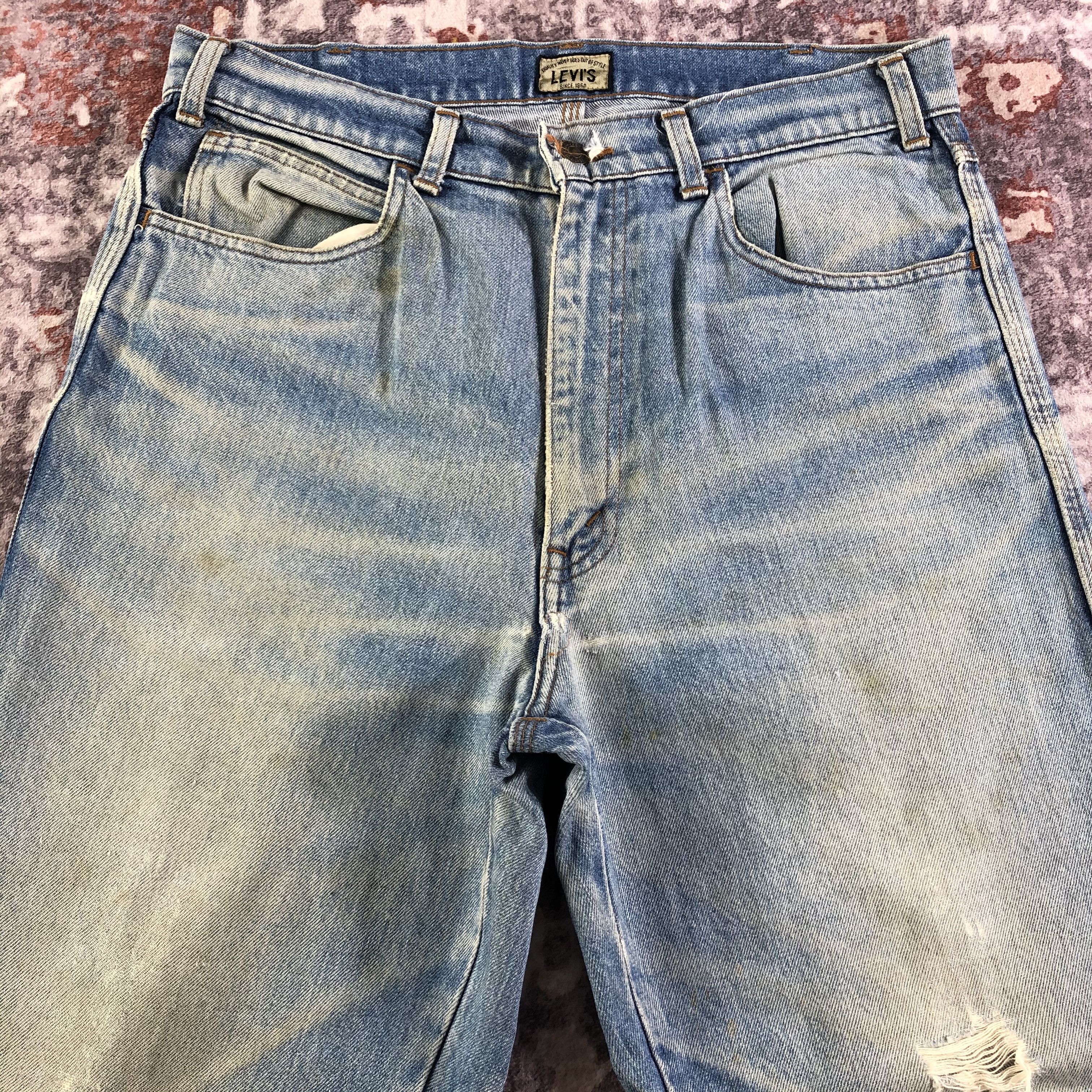 Levi's × Vintage Vintage 90s Baggy Levis 636 Jeans-JM3268 Size US 33 - 3 Thumbnail