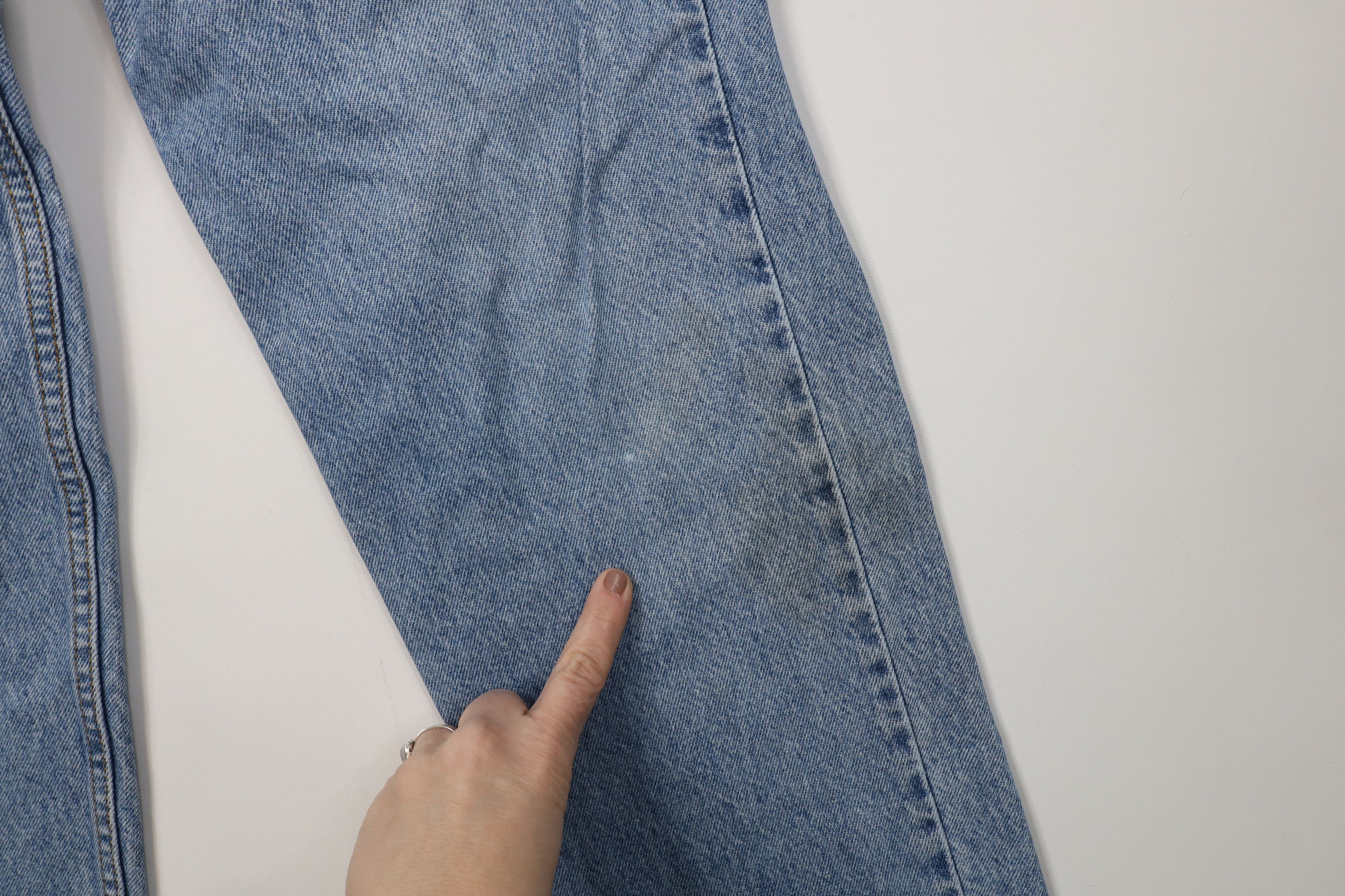 Levi's Vintage 90s Levis 550 Orange Tab Tapered Leg Denim Jeans Size US 31 - 5 Thumbnail