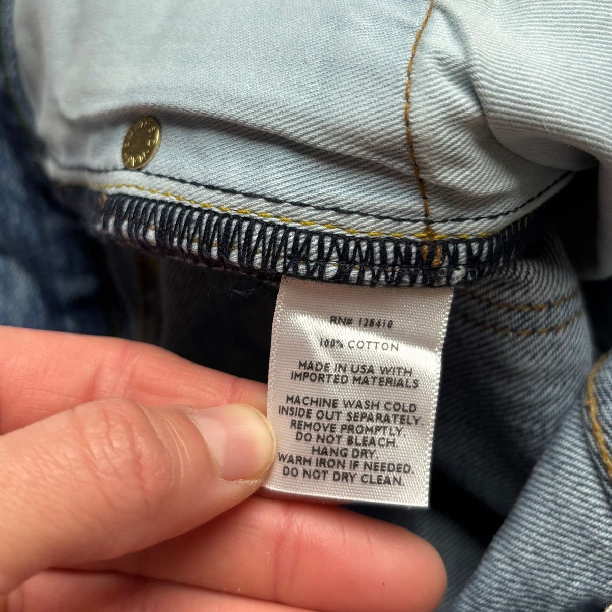 Sid Mashburn $175 Sid Mashburn Slim Straight Jeans 30x30 Made in USA Size US 30 / EU 46 - 3 Thumbnail