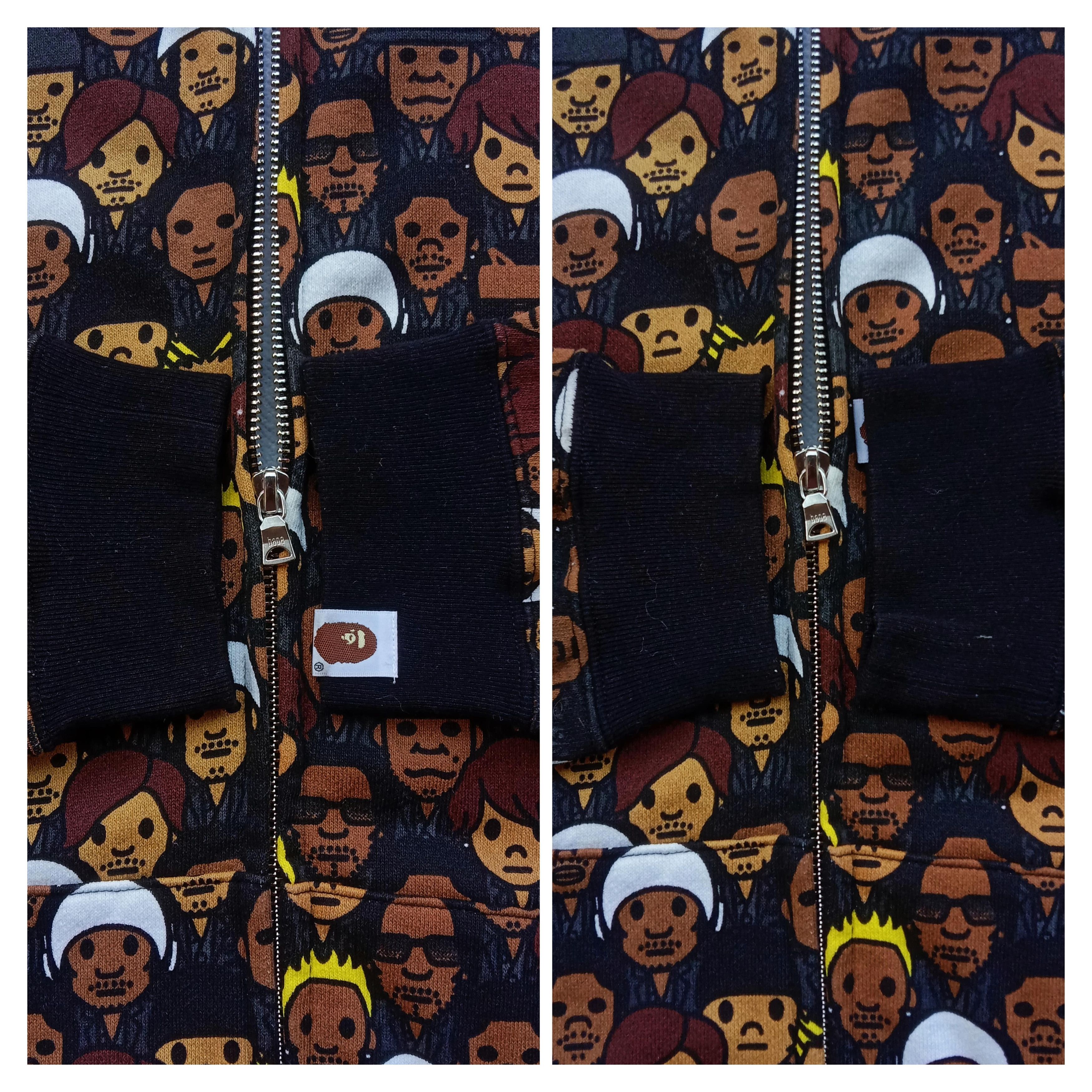 Bape 2010 Bape x Exile Id Full Zip Hoodie Size US L / EU 52-54 / 3 - 7 Thumbnail
