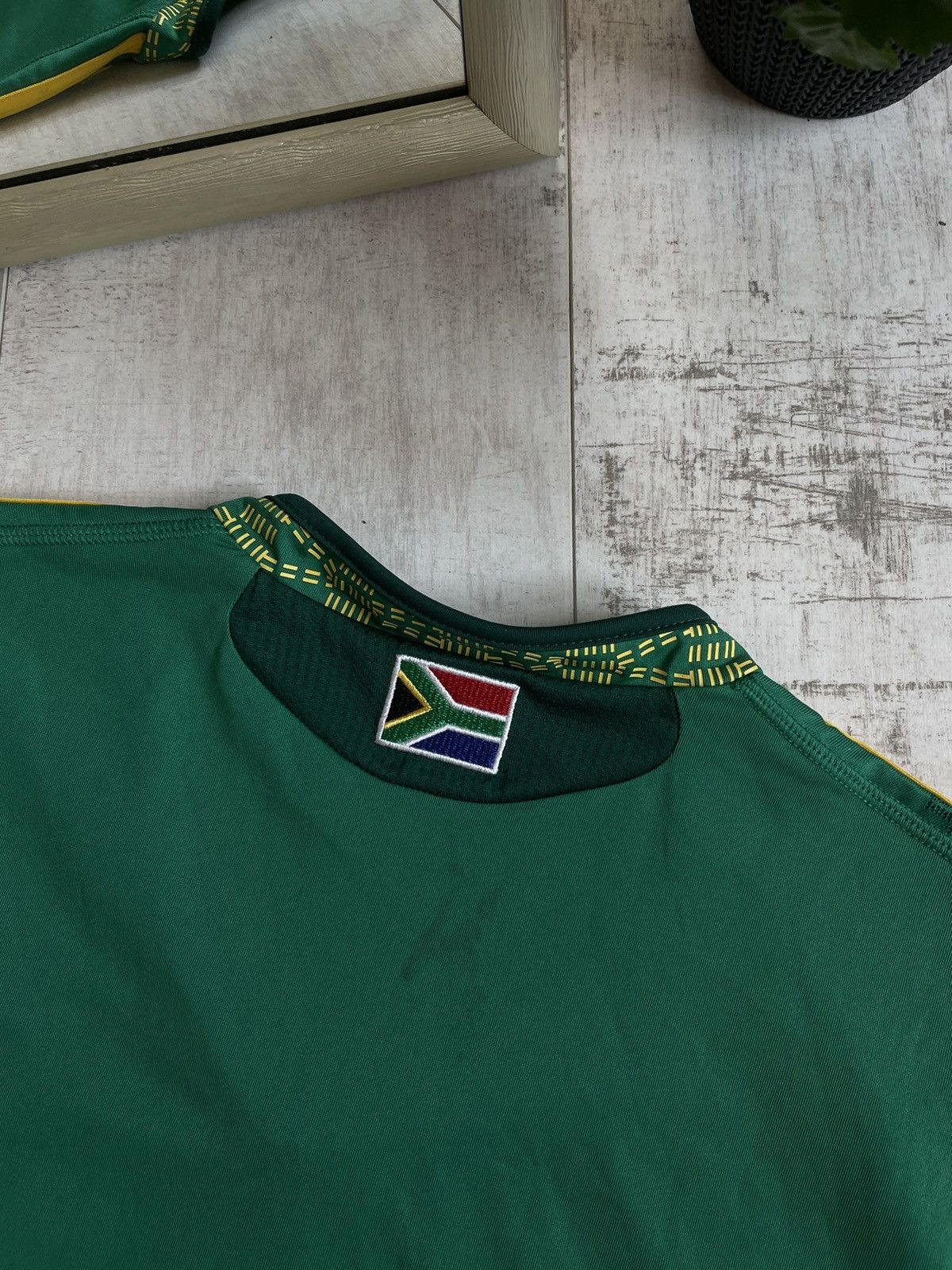 Adidas × Vintage Vintage Adidas South Africa 2010 Football Shirt Jersey RARE Size US XXL / EU 58 / 5 - 7 Thumbnail