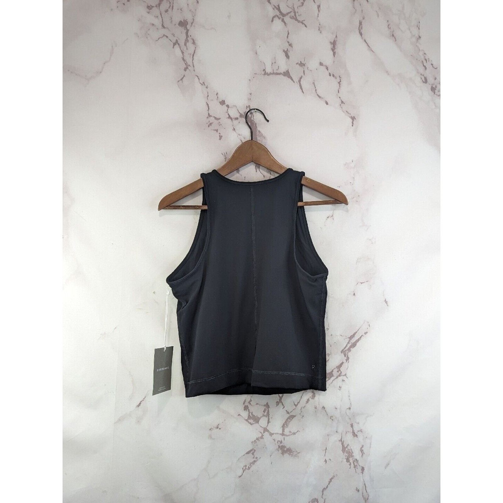 Everlane Everlane Tank Top Womens Small Black Crop The Perform Bra Size S / US 4 / IT 40 - 5 Thumbnail
