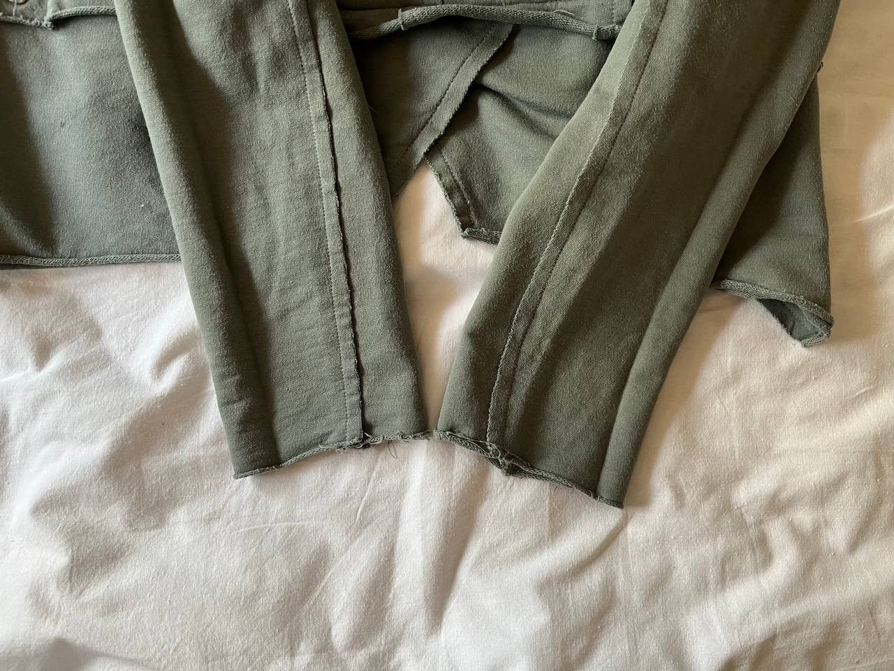 Designer × Other Studio B3 women's khaki cotton cropped jacket Size S / US 4 / IT 40 - 6 Thumbnail