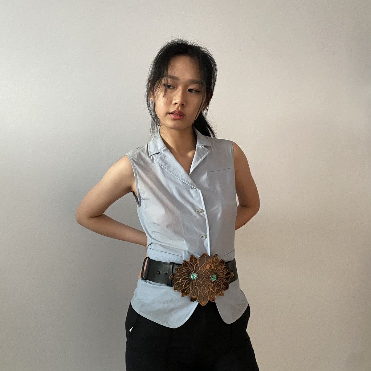 Roberto Cavalli Roberto Cavalli flower belt Size ONE SIZE - 2 Thumbnail