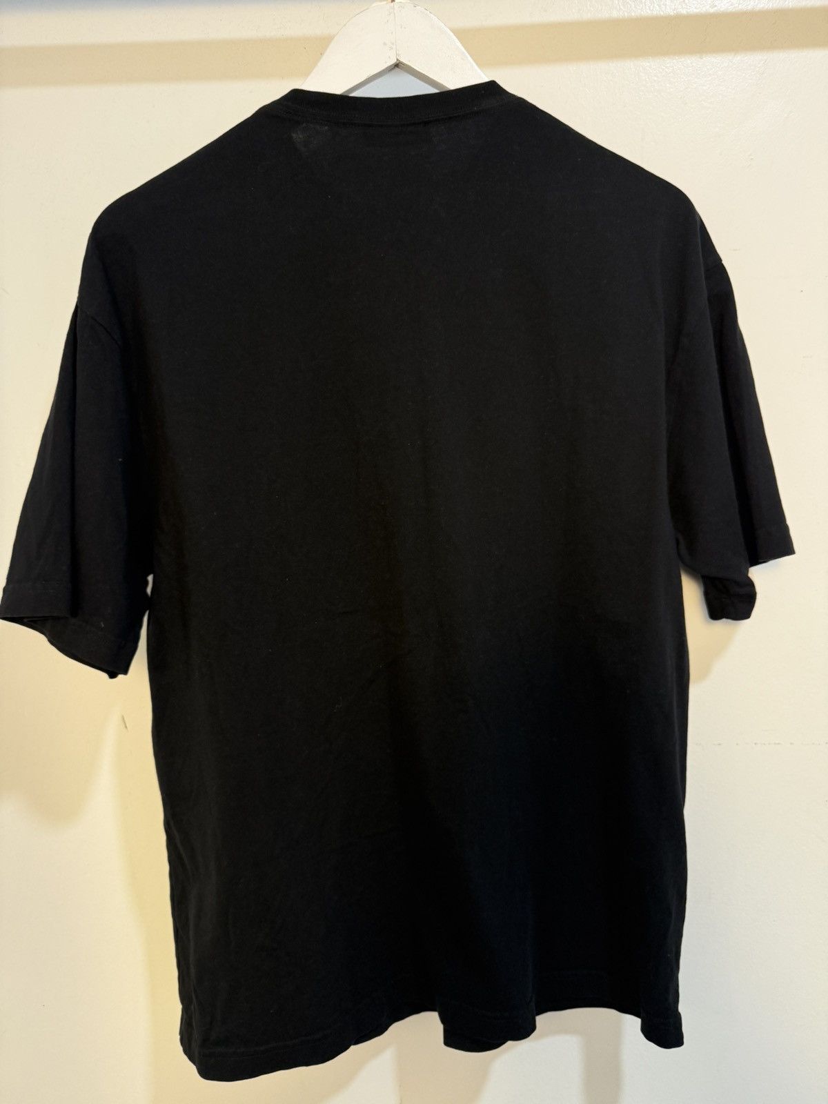 Balenciaga Balenciaga Black Oversized Logo Printed Cotton T-shirt Size US XS / EU 42 / 0 - 3 Thumbnail