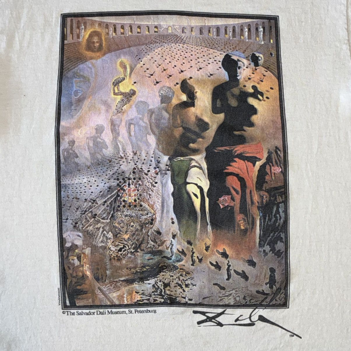 Anvil 80s Salvador Dali The Hallucinogenic Toreador tee shirt Size US M / EU 48-50 / 2 - 2 Thumbnail