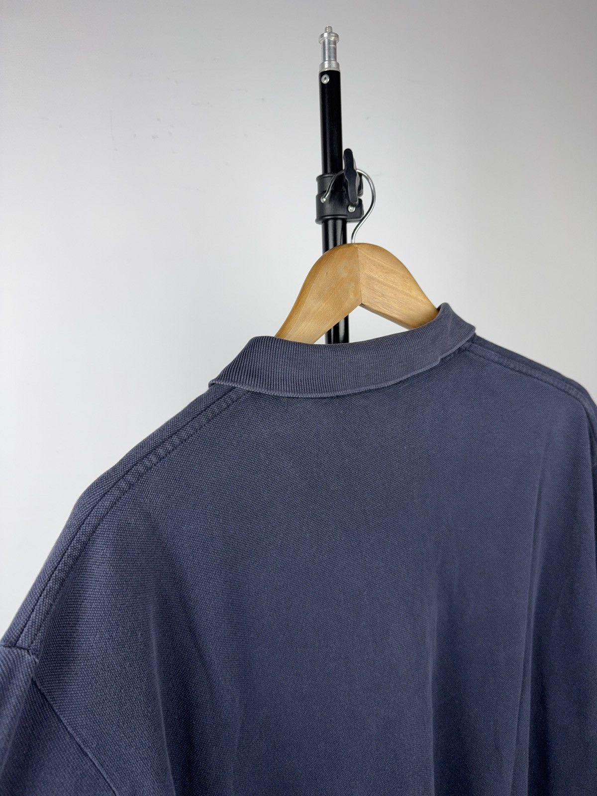 Polo Ralph Lauren Vintage 90s Polo Ralph Lauren #9 Big Pony Faded Polo Shirt Size US L / EU 52-54 / 3 - 14 Thumbnail