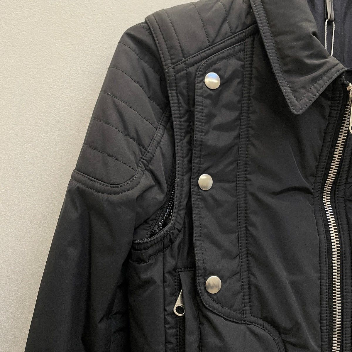 Dior AW08 Dior Homme by Hedi Slimane Snapped Bomber Jacket Size US S / EU 44-46 / 1 - 6 Thumbnail