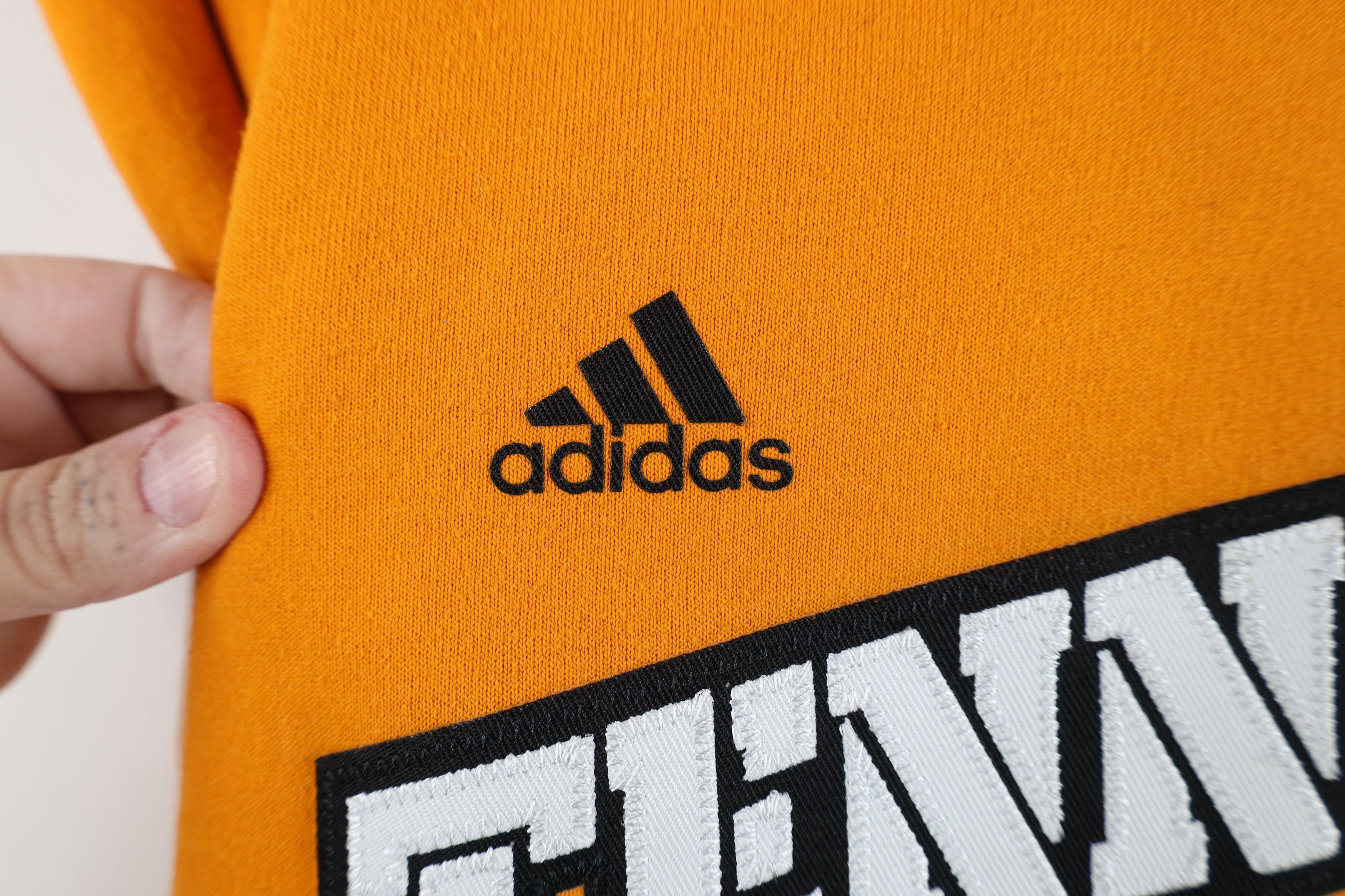 Adidas Vintage Y2K Adidas University of Tennessee Hoodie Orange Size US S / EU 44-46 / 1 - 5 Thumbnail