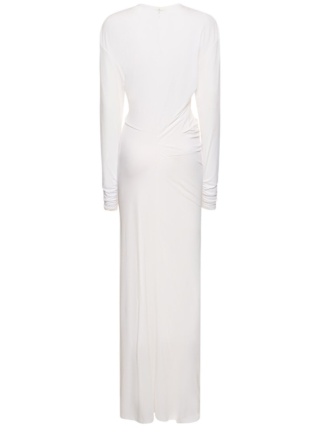 Christopher Esber Side Cowl Long Sleeve Dress Size XS / US 0-2 / IT 36-38 - 5 Thumbnail