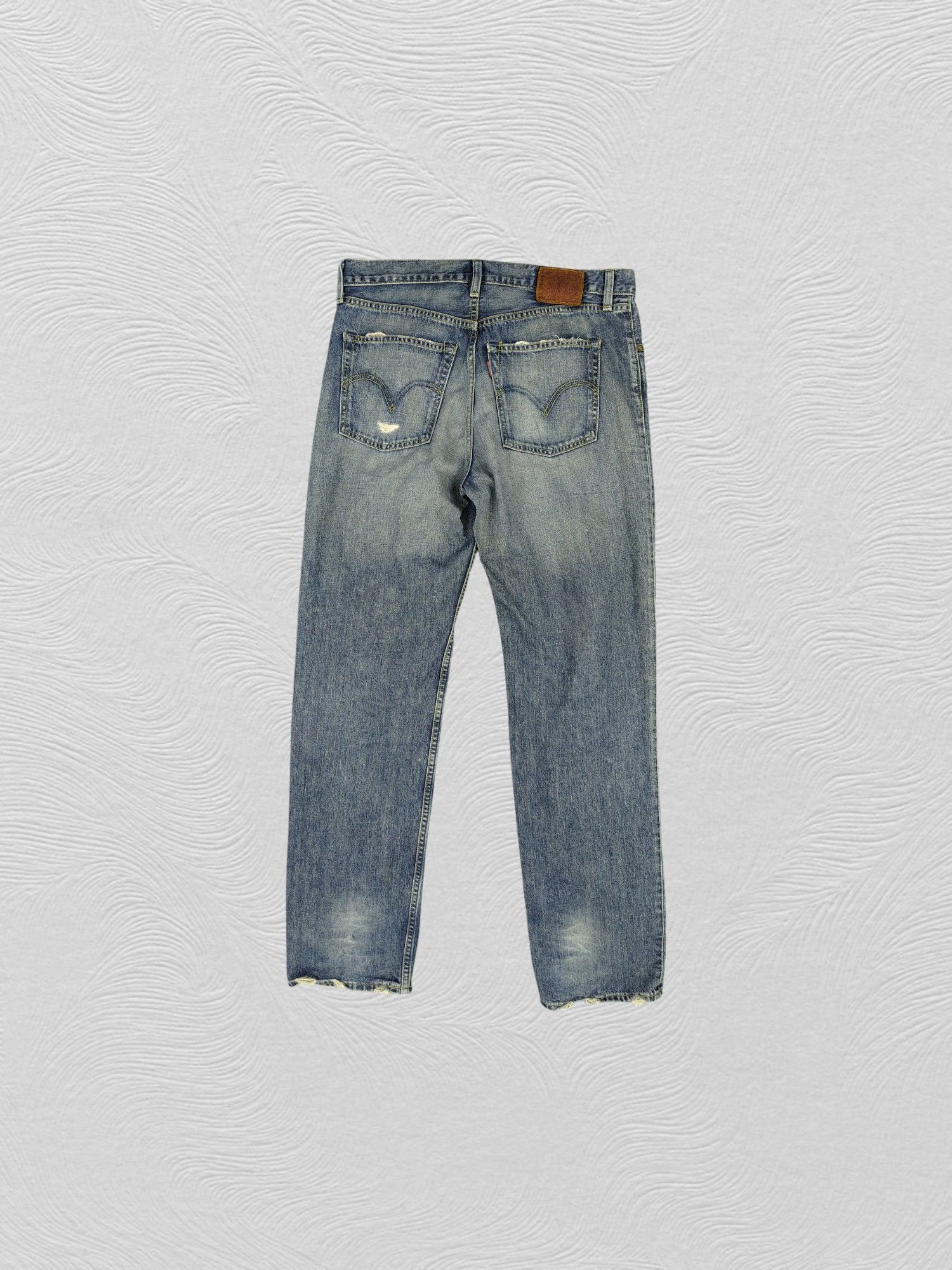 Levi's Faded Blue Vintage Levi's 502 Jeans 34x32.5 Denim -JN933 Size US 34 / EU 50 - 2 Thumbnail