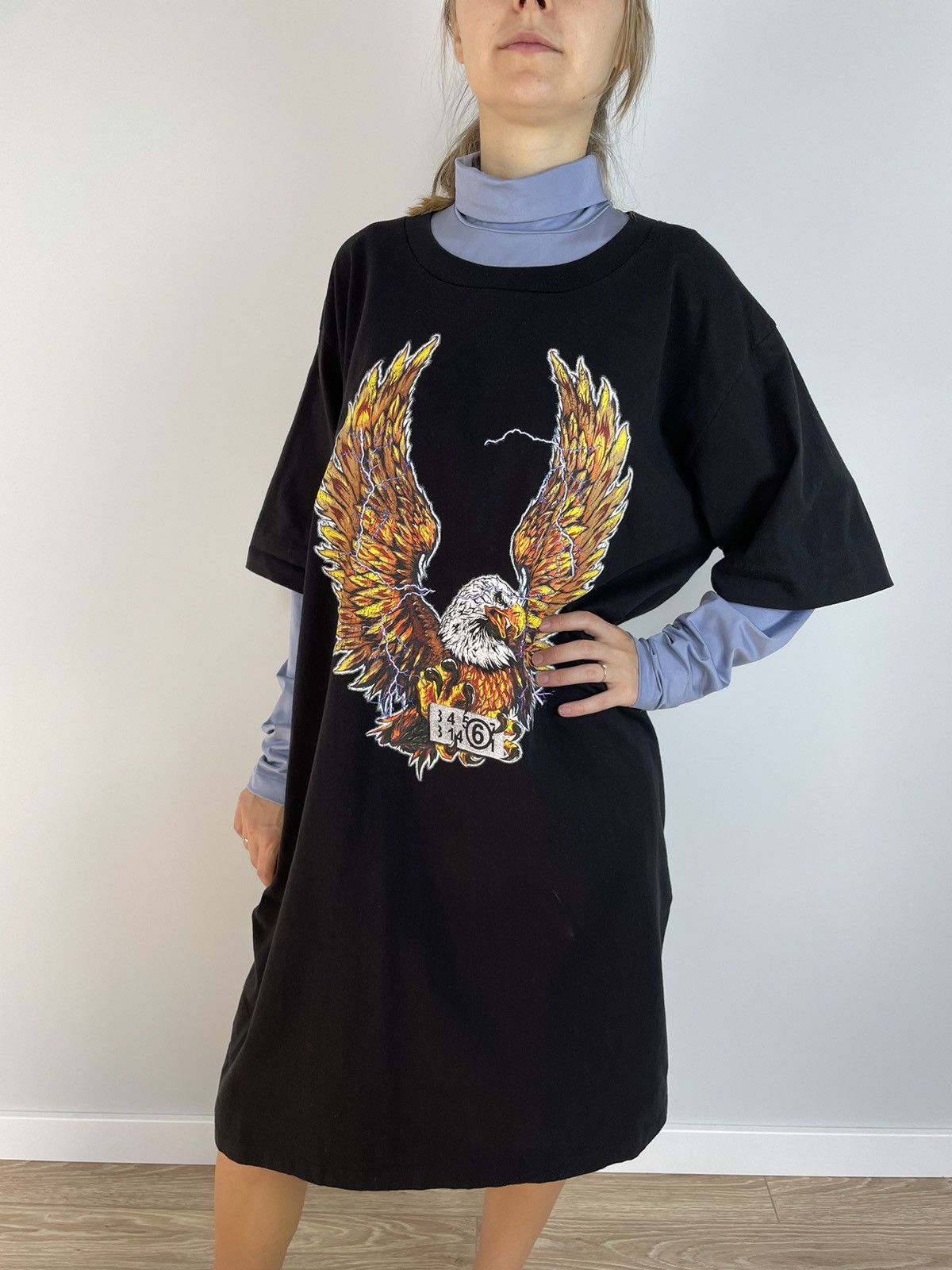 Maison Margiela Hard To Find Maison Margiela MM6 Dress Sweater Long OS Eagle Size ONE SIZE - 2 Thumbnail