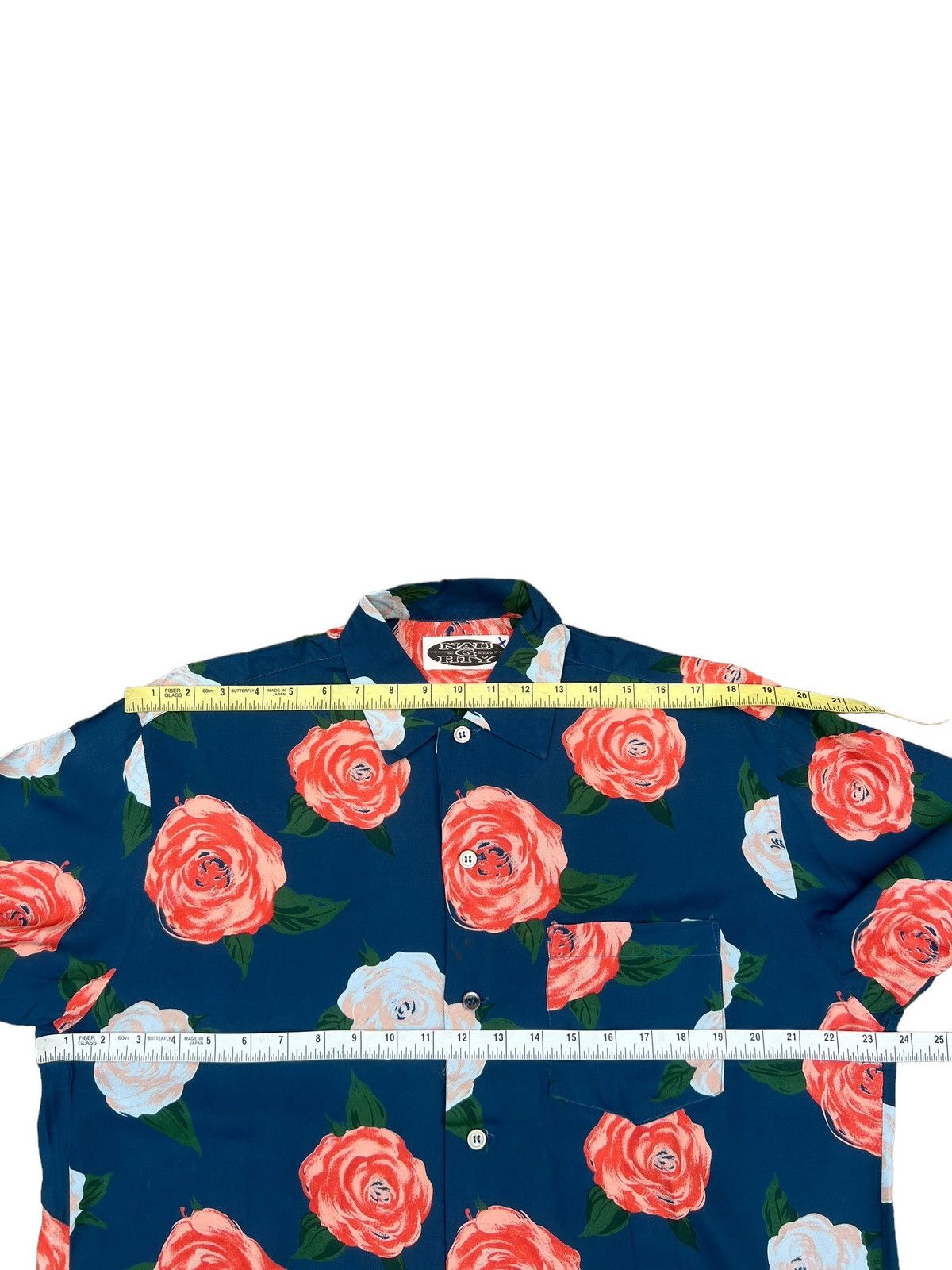 Other Vintage Naughty Japan Roses Long Sleeve Rayon Shirt Size US M / EU 48-50 / 2 - 3 Thumbnail