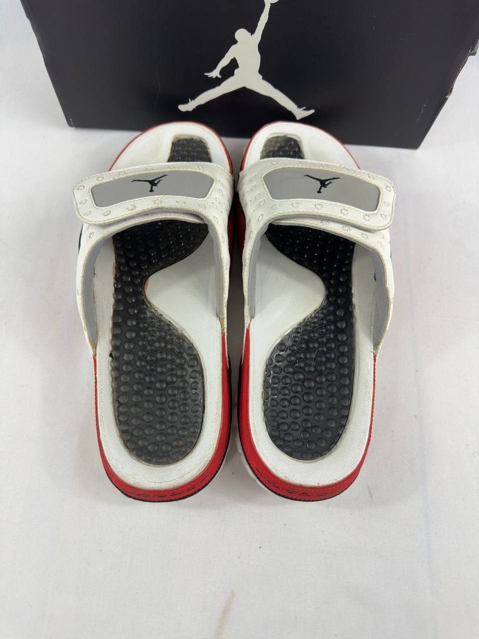 Nike Nike Air Jordan Hydro XIII 13 Retro Flint Grey Slides Size US 12 / EU 45 - 10 Thumbnail