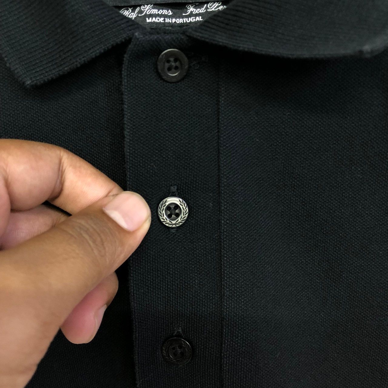Fred Perry × Raf Simons *Rare!! FRED PERRY x RAF SIMONS stripe polo tee Size US S / EU 44-46 / 1 - 5 Thumbnail