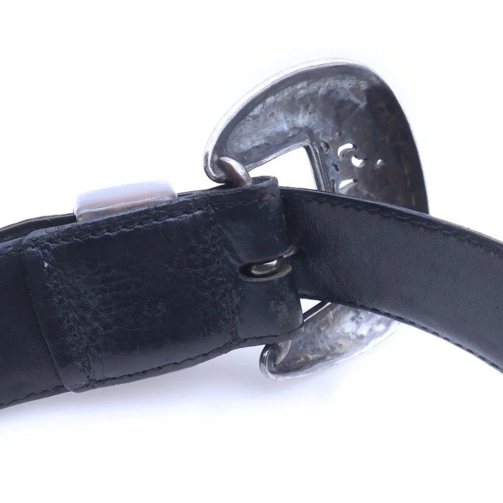 Chrome Hearts 32inch Chrome Hearts 3PC Cross Leather belt Size ONE SIZE - 5 Thumbnail